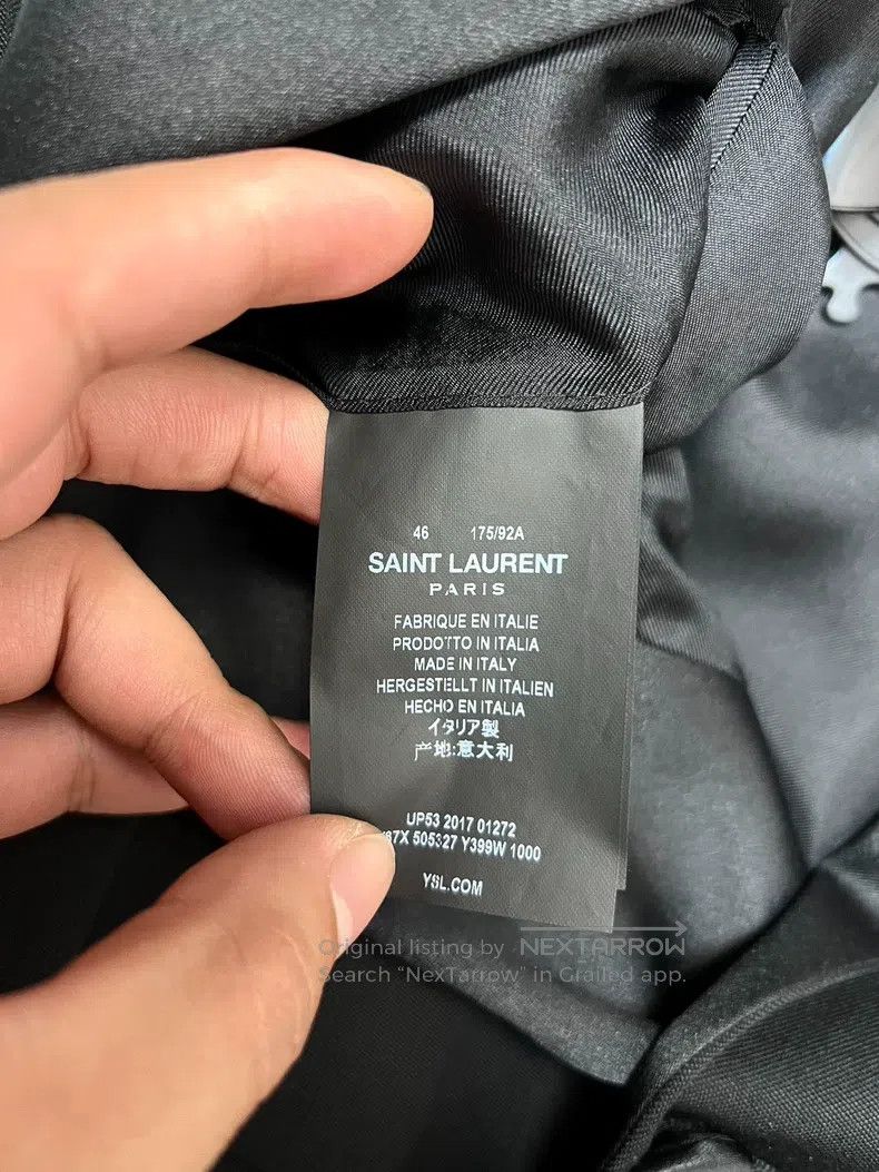 Saint Laurent Paris Saint Laurent Paris jacket Size US S / EU 44-46 / 1 - 4 Thumbnail