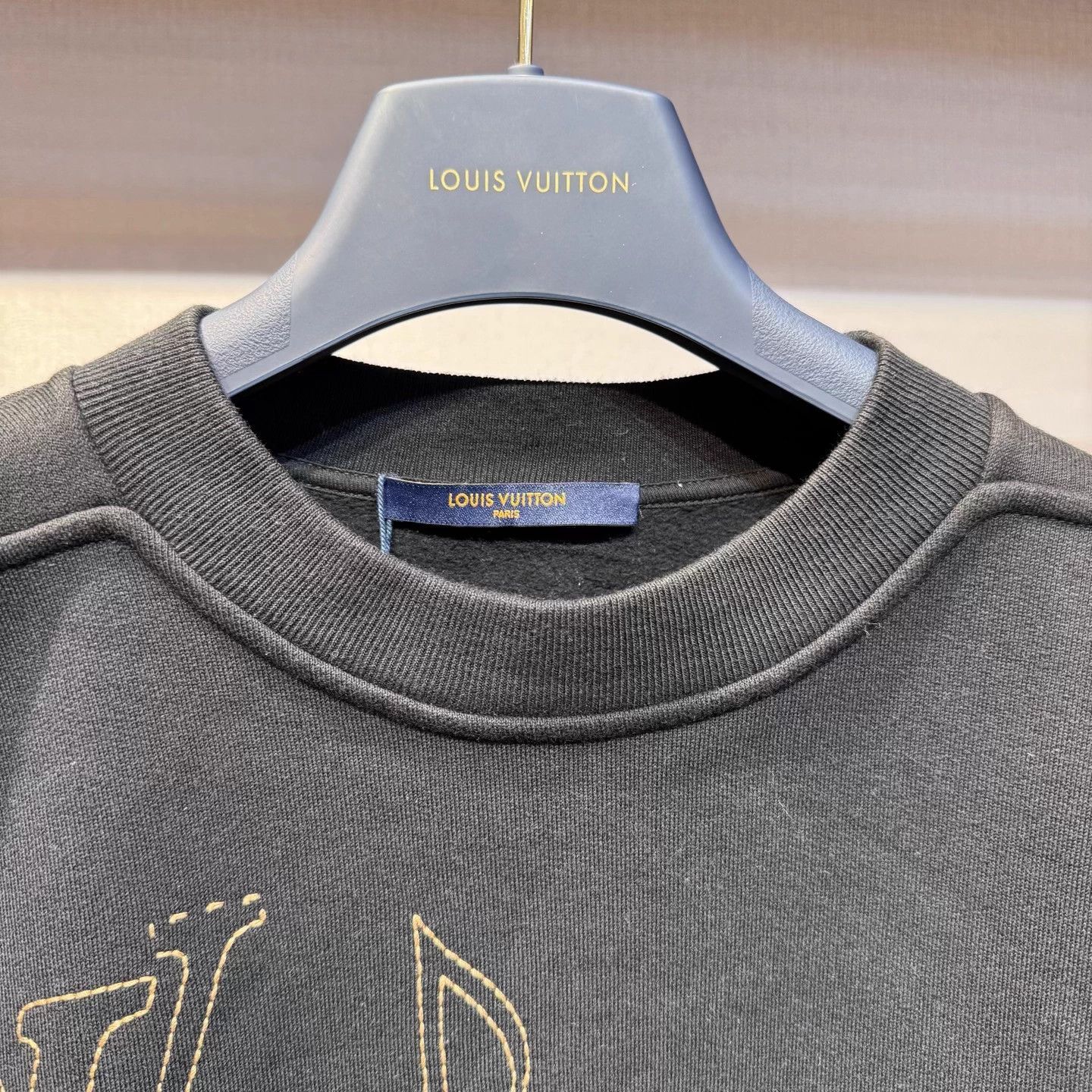 Louis Vuitton Louis Vuitton Music Line Knit Logo Sweater Size M Size US M / EU 48-50 / 2 - 3 Thumbnail