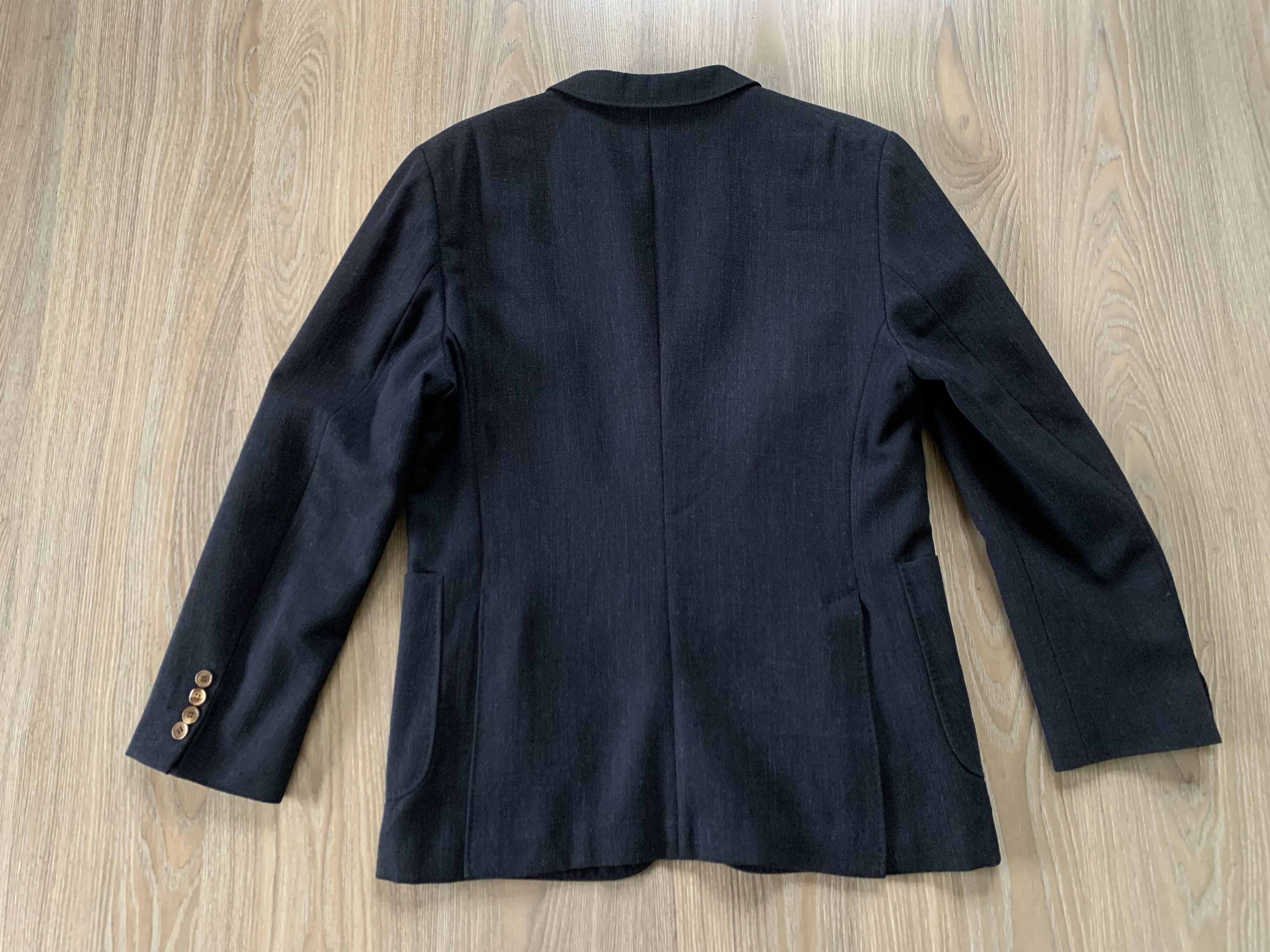 J.Lindeberg × Vintage J.Lindeberg Navy Blue Casual Linen Blazer Size 52R - 3 Thumbnail