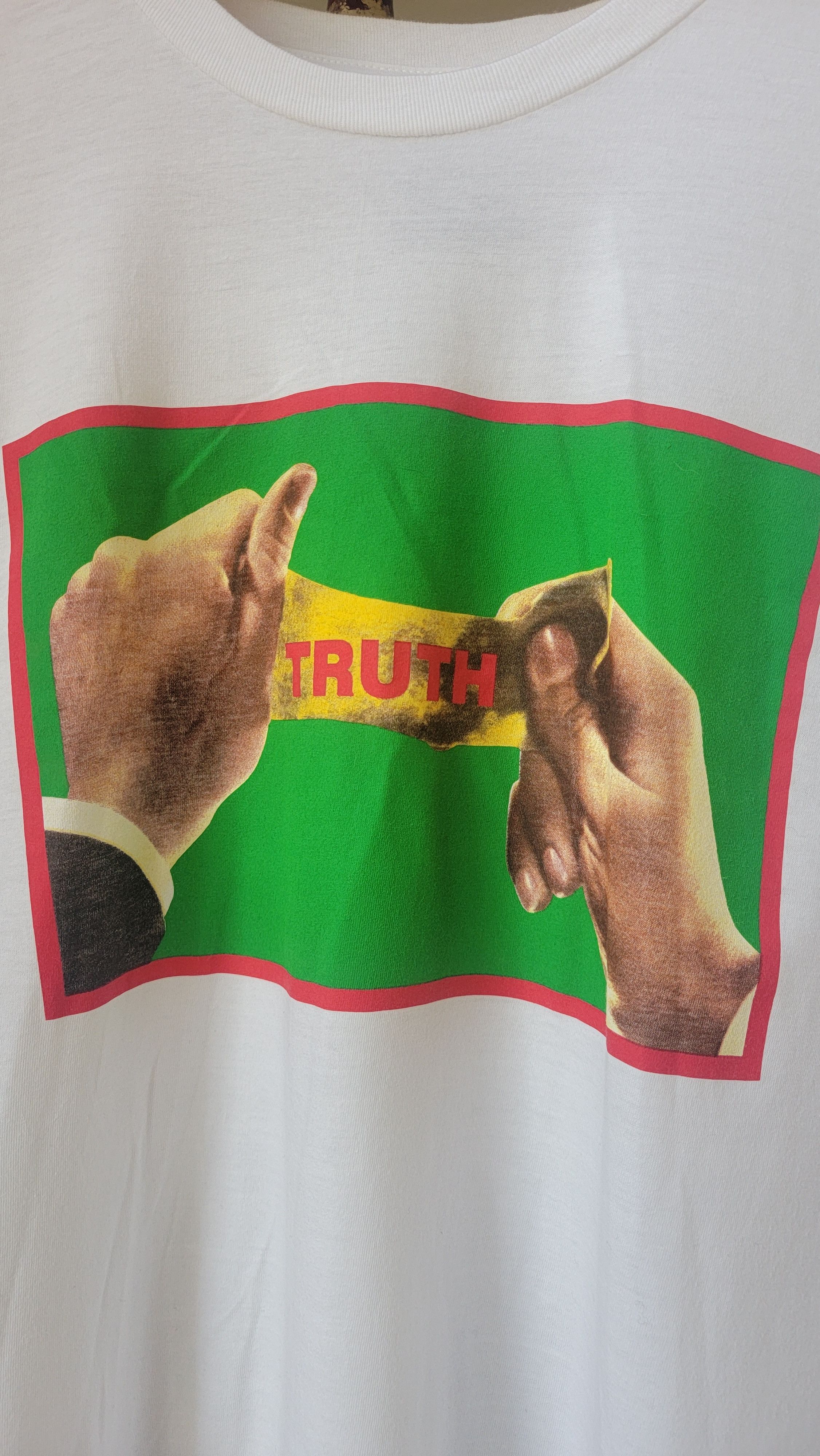 Barbara Kruger Barbara Kruger Truth Tshirt. Xl. Brand new Size US XL / EU 56 / 4 - 2 Thumbnail