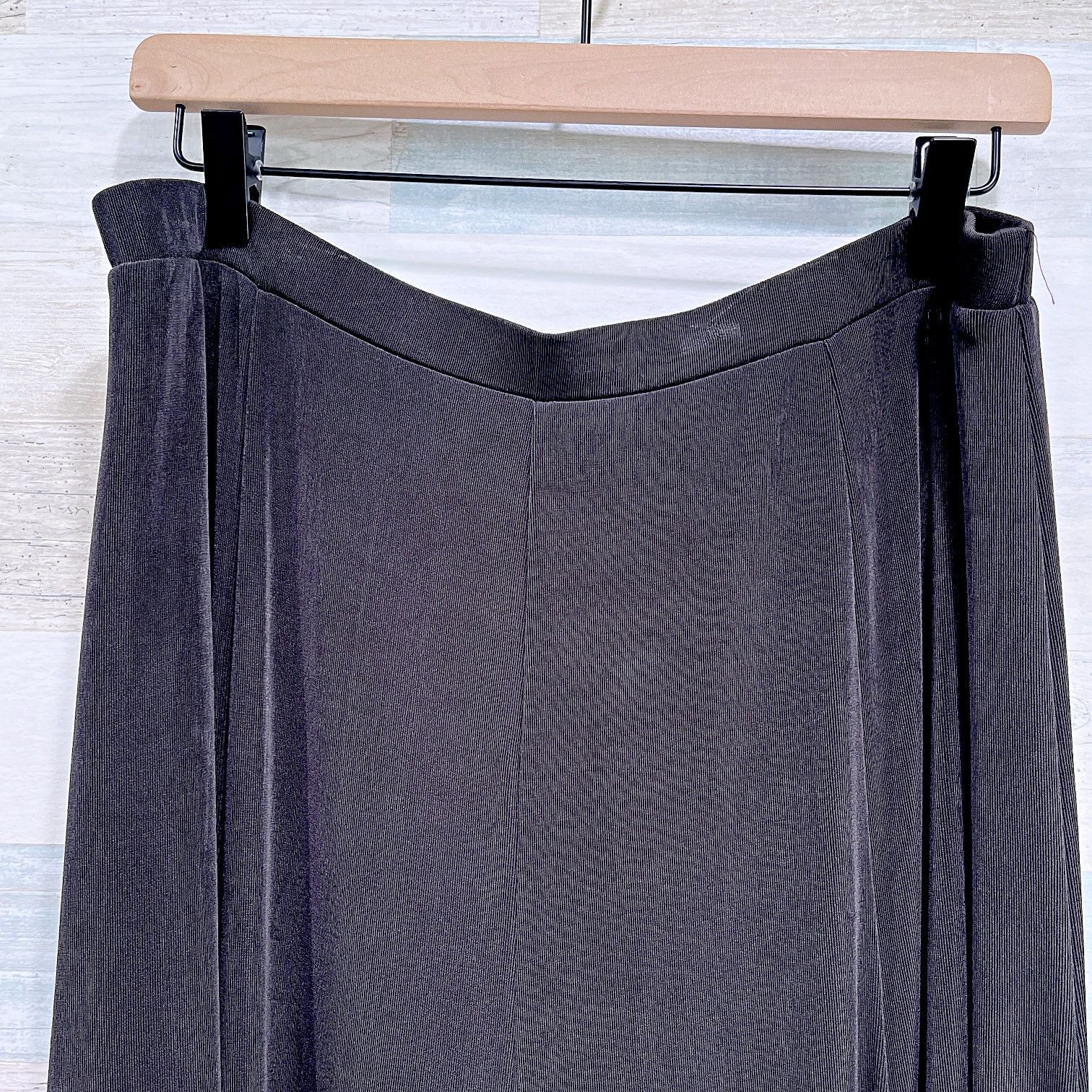 Chicos × Vintage Chicos Travelers Stretchy Midi Skirt Black Womens XL 3 Size 34" / US 12 / IT 48 - 3 Thumbnail