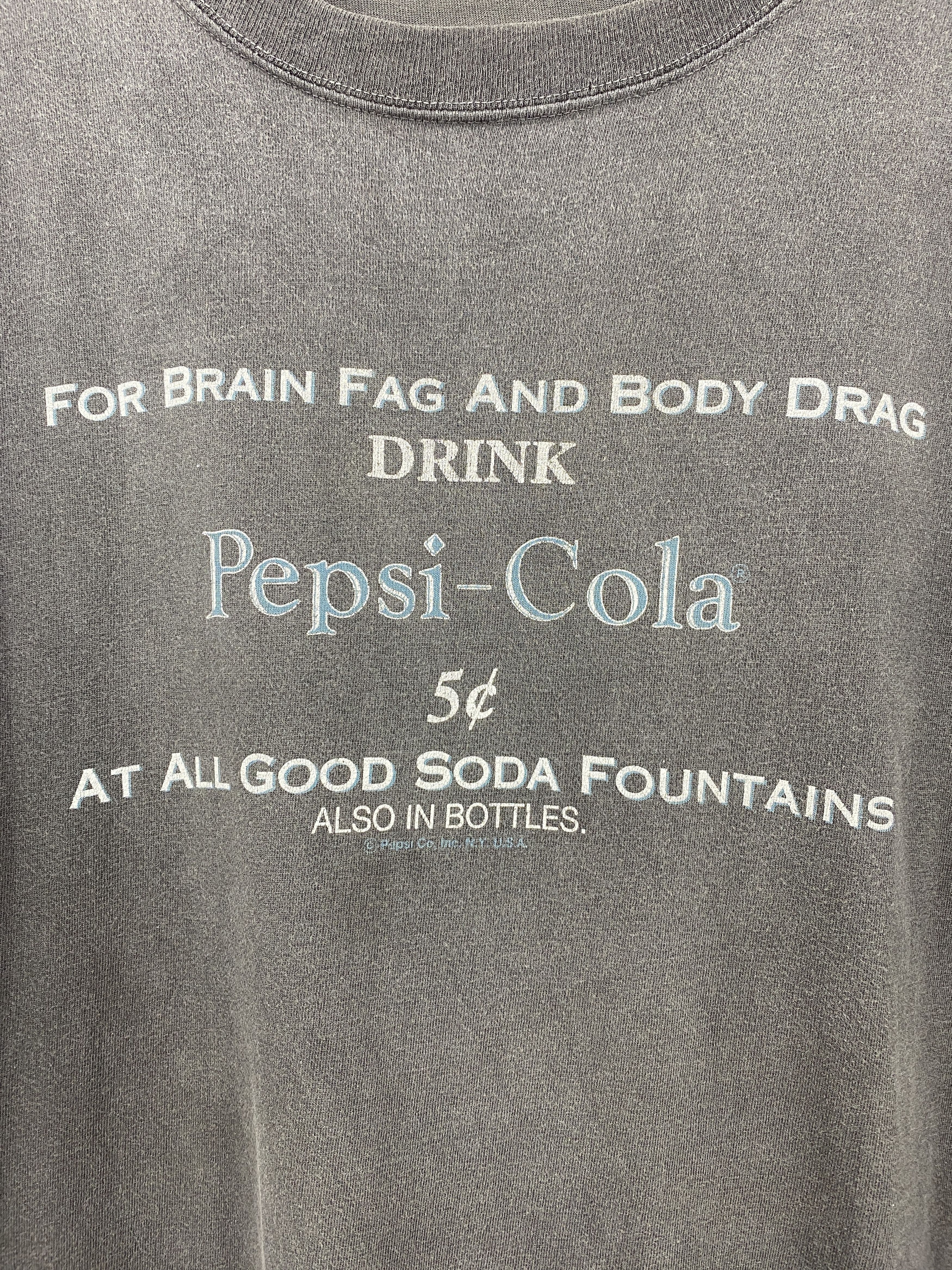 Vintage Vintage 90s Pepsi Sunfaded Short Sleeve Tshirt TA0526 Size US L / EU 52-54 / 3 - 7 Thumbnail