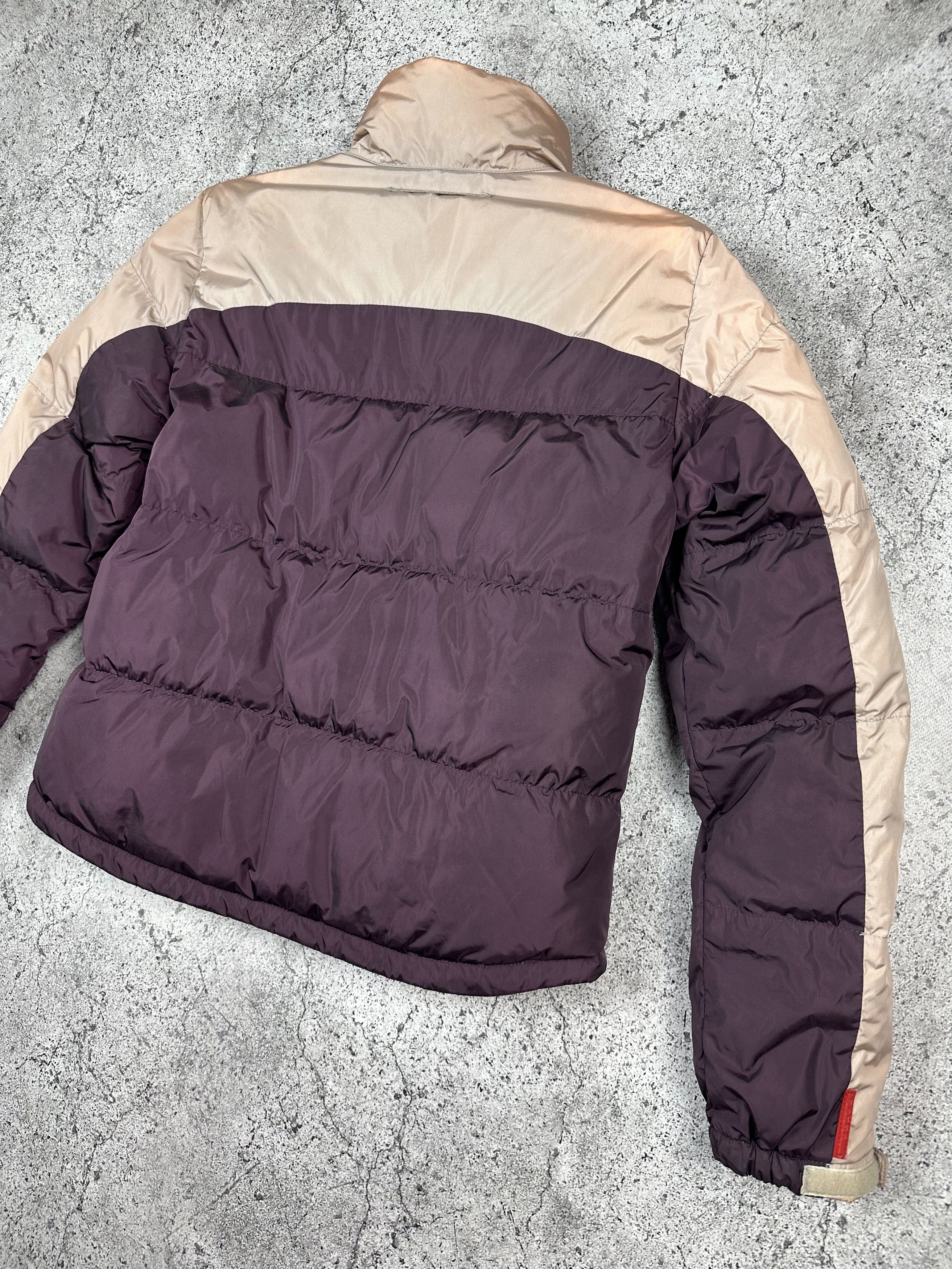 Prada 🔥 Prada Red Tab Vintage Nylon Puffer Down Jacket 🔥 Size S / US 4 / IT 40 - 19 Thumbnail