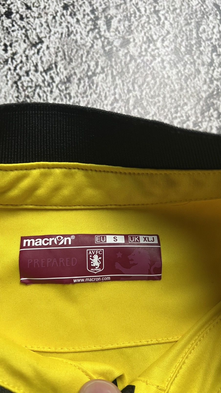 Macron 2015-2016 Micah Richards Aston Villa macron jersey Size US S / EU 44-46 / 1 - 8 Thumbnail