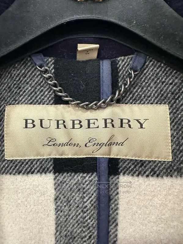 Burberry Burberry Black Wool Coat for Men. Size US S / EU 44-46 / 1 - 4 Thumbnail