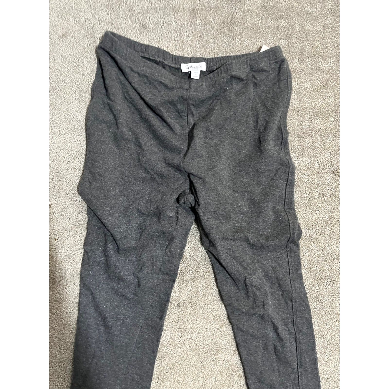 Splendid Splendid Leggings Size Small Gray Solid Women Regular S Gray Leggings Activewear Size 28" / US 6 / IT 42 - 2 Thumbnail