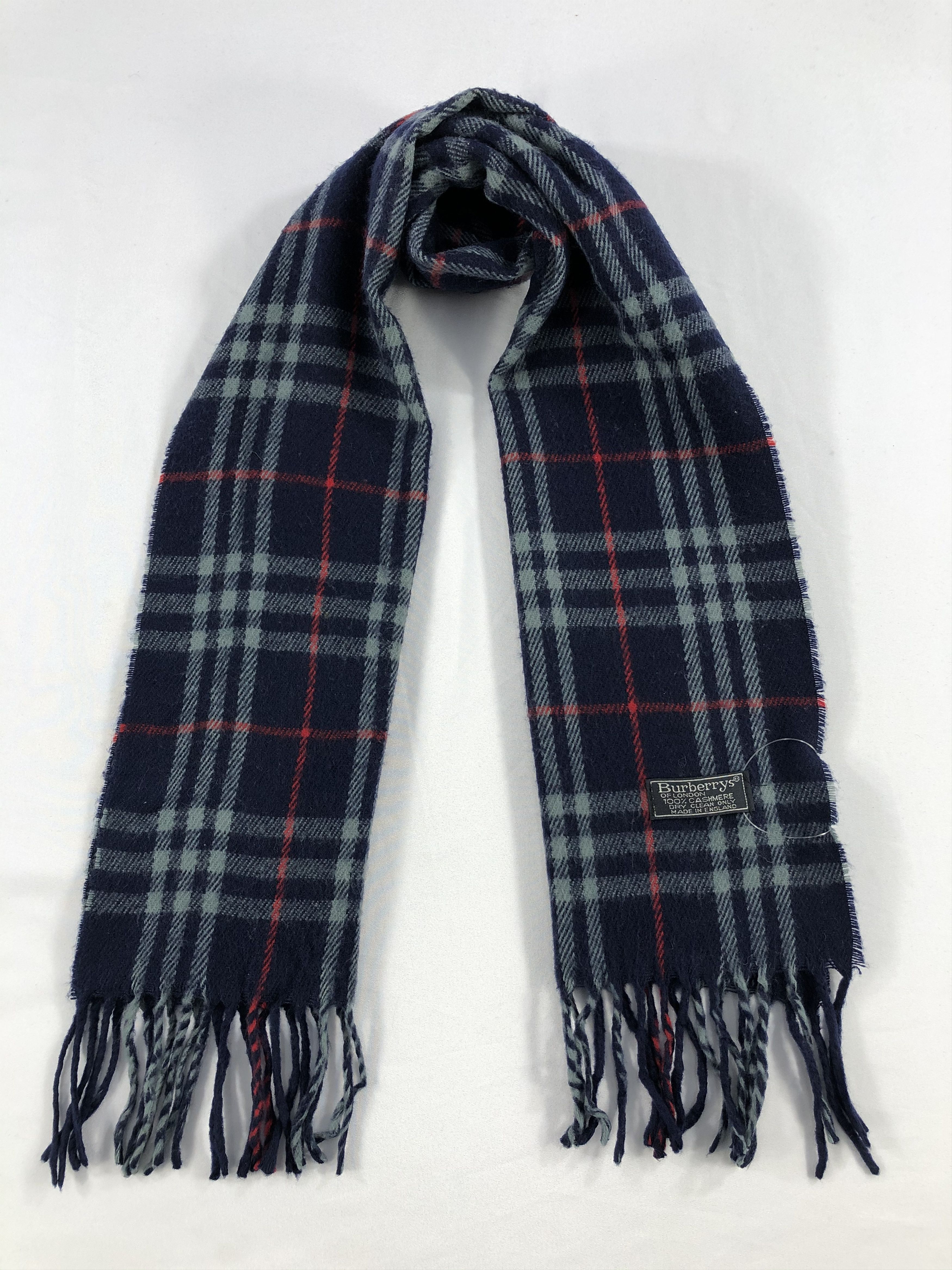 Burberry Vintage Burberry Scarf/Muffler/Neckwear MF1801 Size ONE SIZE - 1 Thumbnail