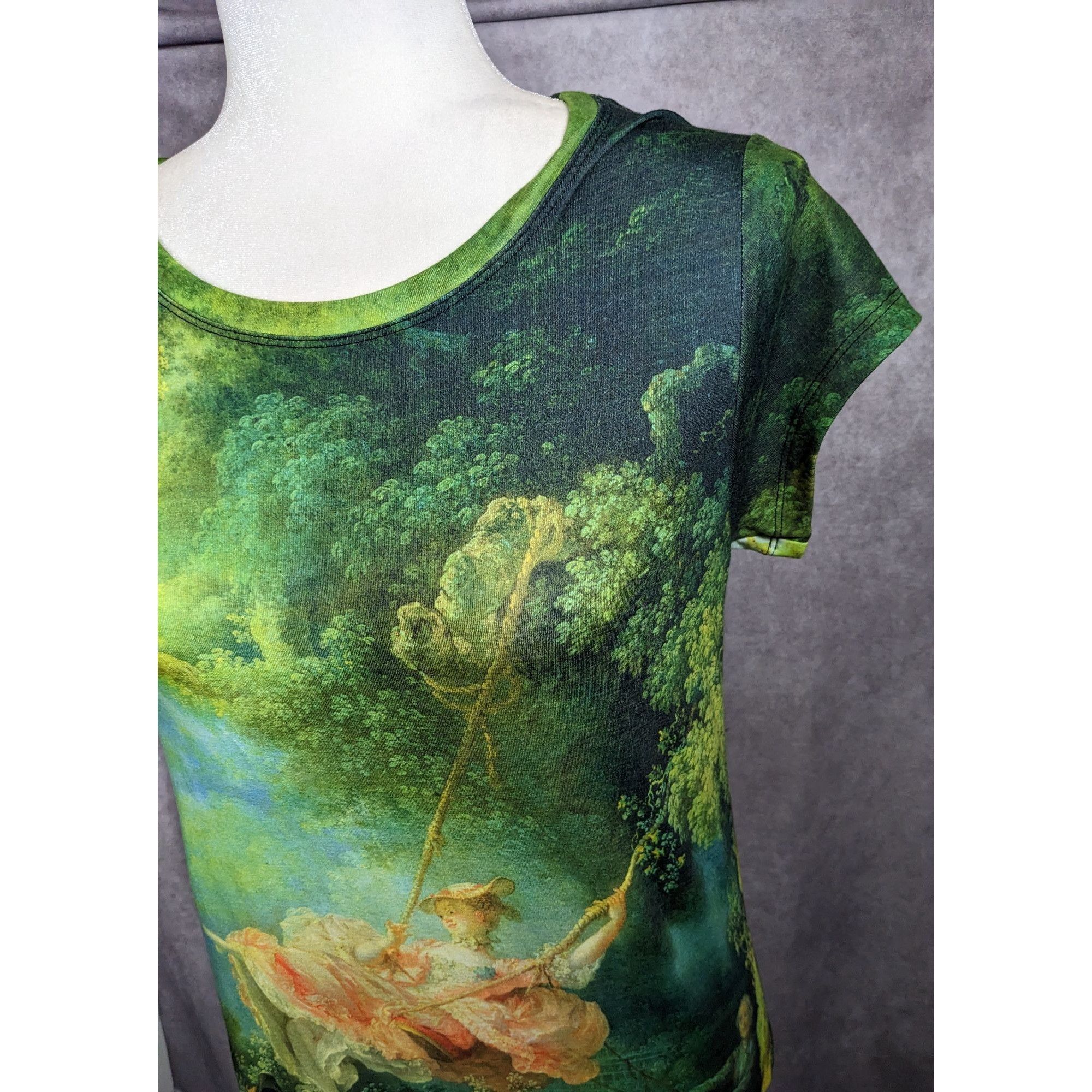 Other Cacofonia Milano The Swing Art Print Shirt Size Medium Size M / US 6-8 / IT 42-44 - 8 Thumbnail