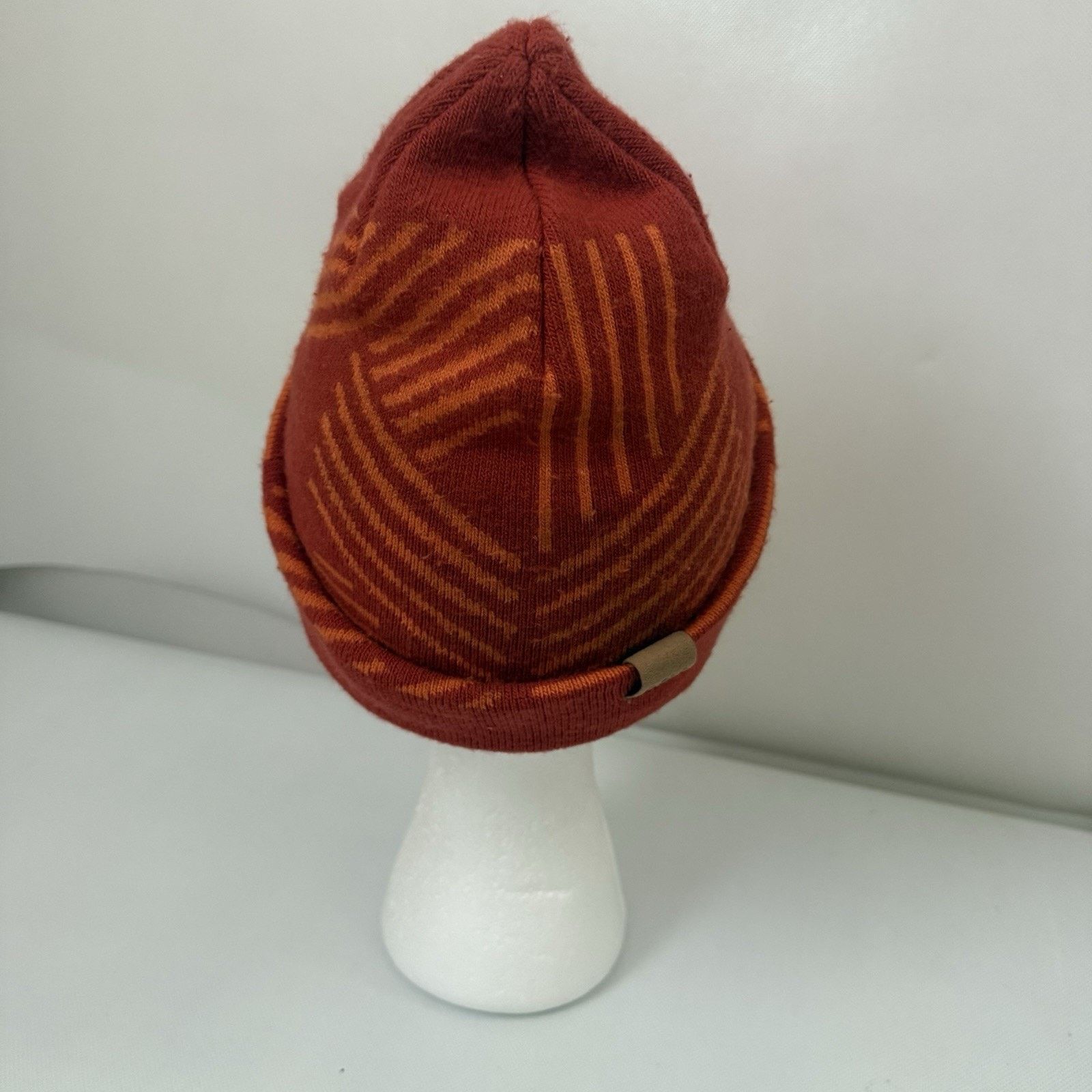 Helly Hansen Helly Hansen Beanie Orange Red Ski Outdoors Hiking Warm Wool Size ONE SIZE - 2 Thumbnail