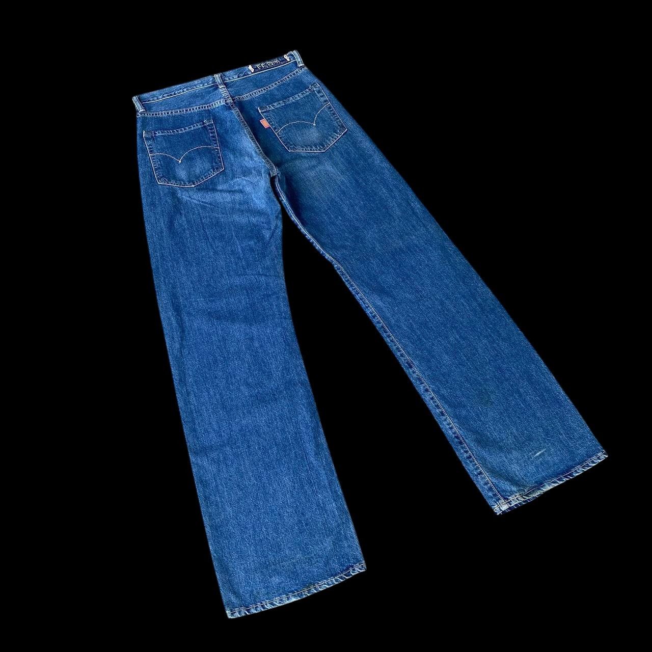 45rpm VINTAGE 90S 45RPM DENIM BLUEWASH STRAIGHT LEG Size US 30 / EU 46 - 8 Thumbnail
