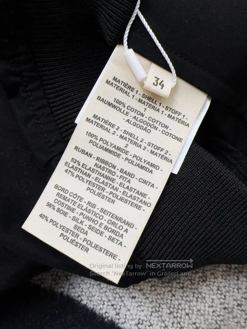 Hermes Hermes Black Short Zip Hooded Jacket with Drawstring Size XXS / US 00 / IT 34 - 6 Thumbnail