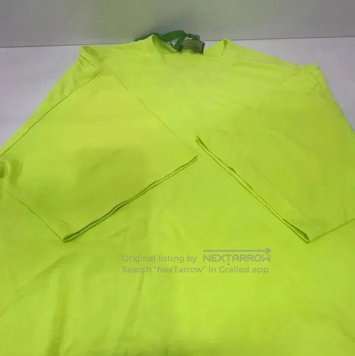 Balenciaga Balenciaga SS22 Neon Logo Print T. Size US M / EU 48-50 / 2 - 6 Thumbnail