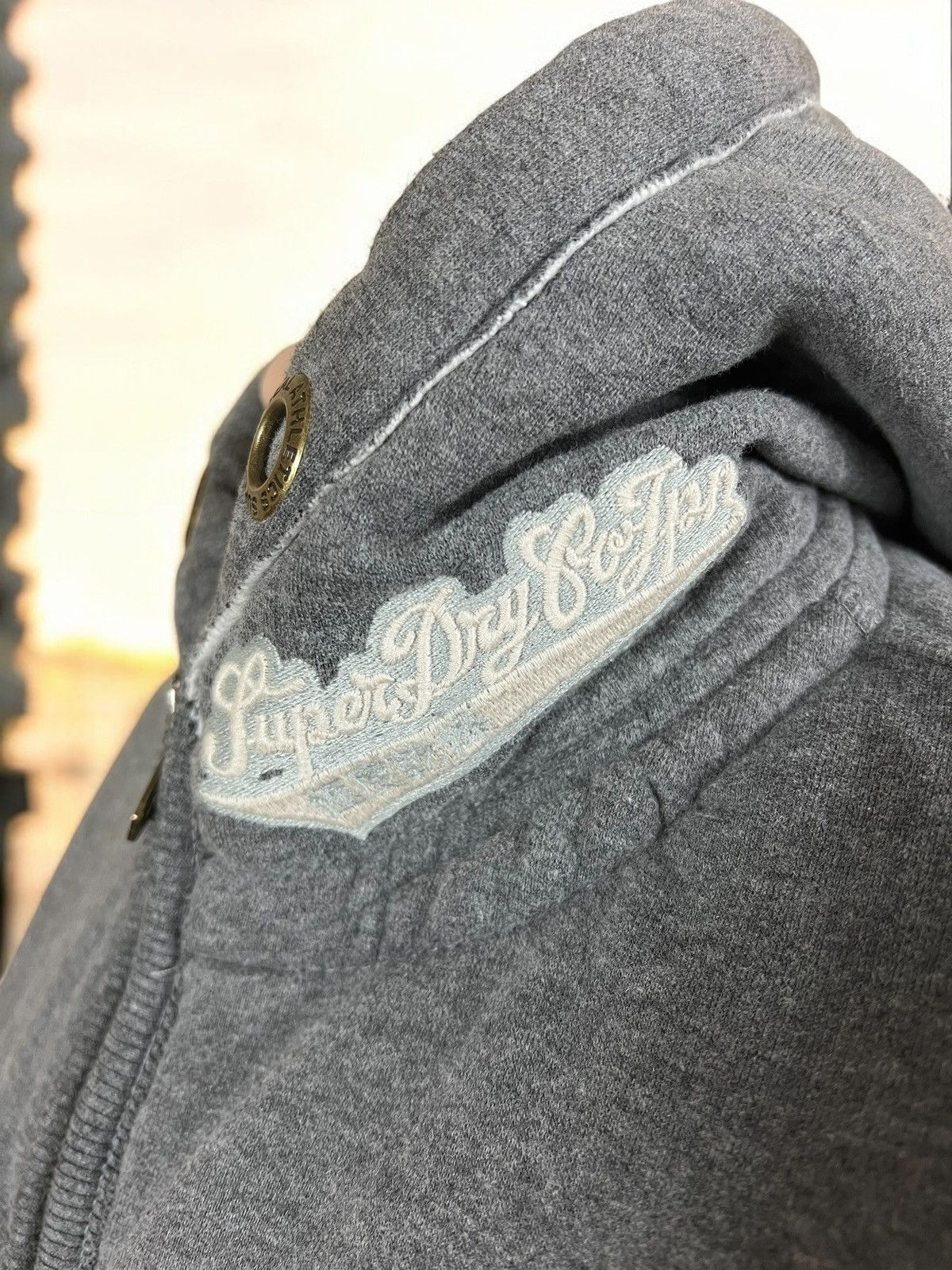 Superdry Superdry Grey Sweatshirt Full Zip size M Size M / US 6-8 / IT 42-44 - 5 Thumbnail