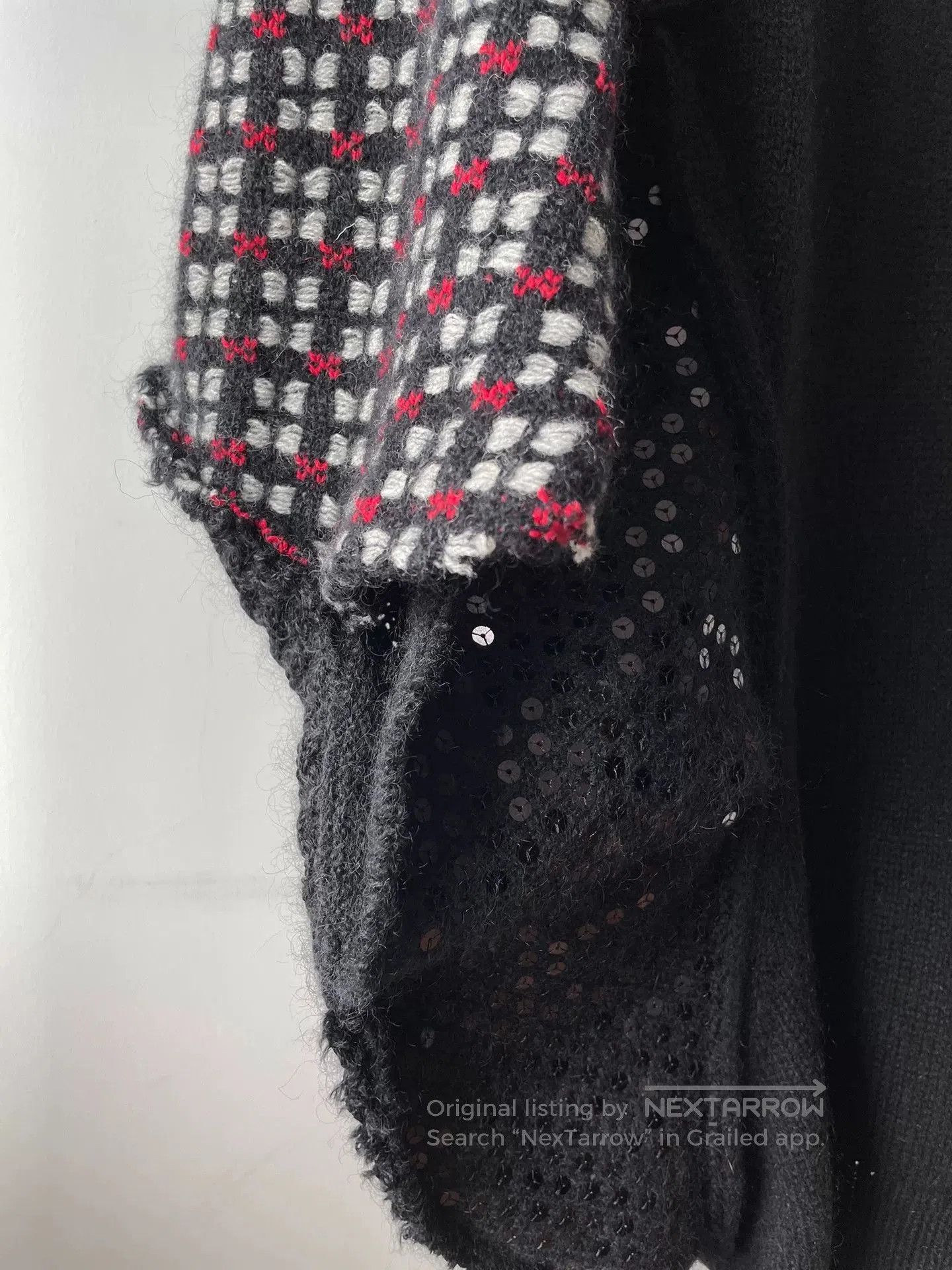 Junya Watanabe Junya Watanabe Comme des Garçons Patchwork Knit Cardigan. Size US M / EU 48-50 / 2 - 4 Thumbnail