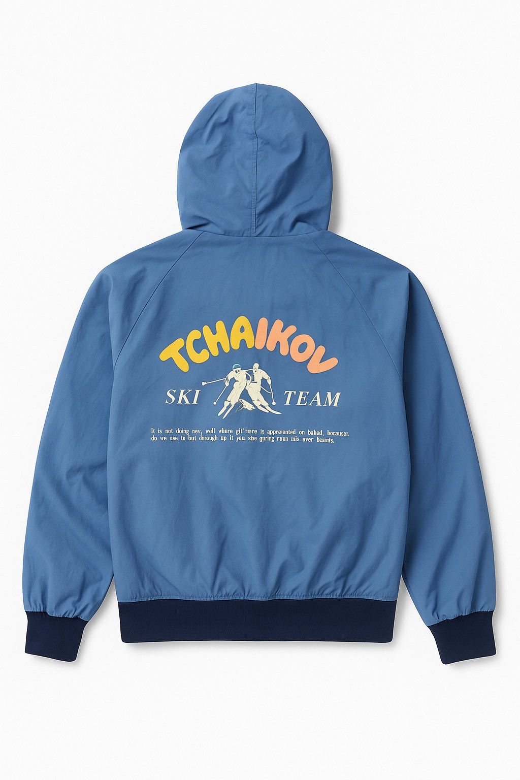 Goldwin Vintage Goldwin Tchaikov Ski Team Windbreaker 90s Blue Japan Size US M / EU 48-50 / 2 - 2 Thumbnail