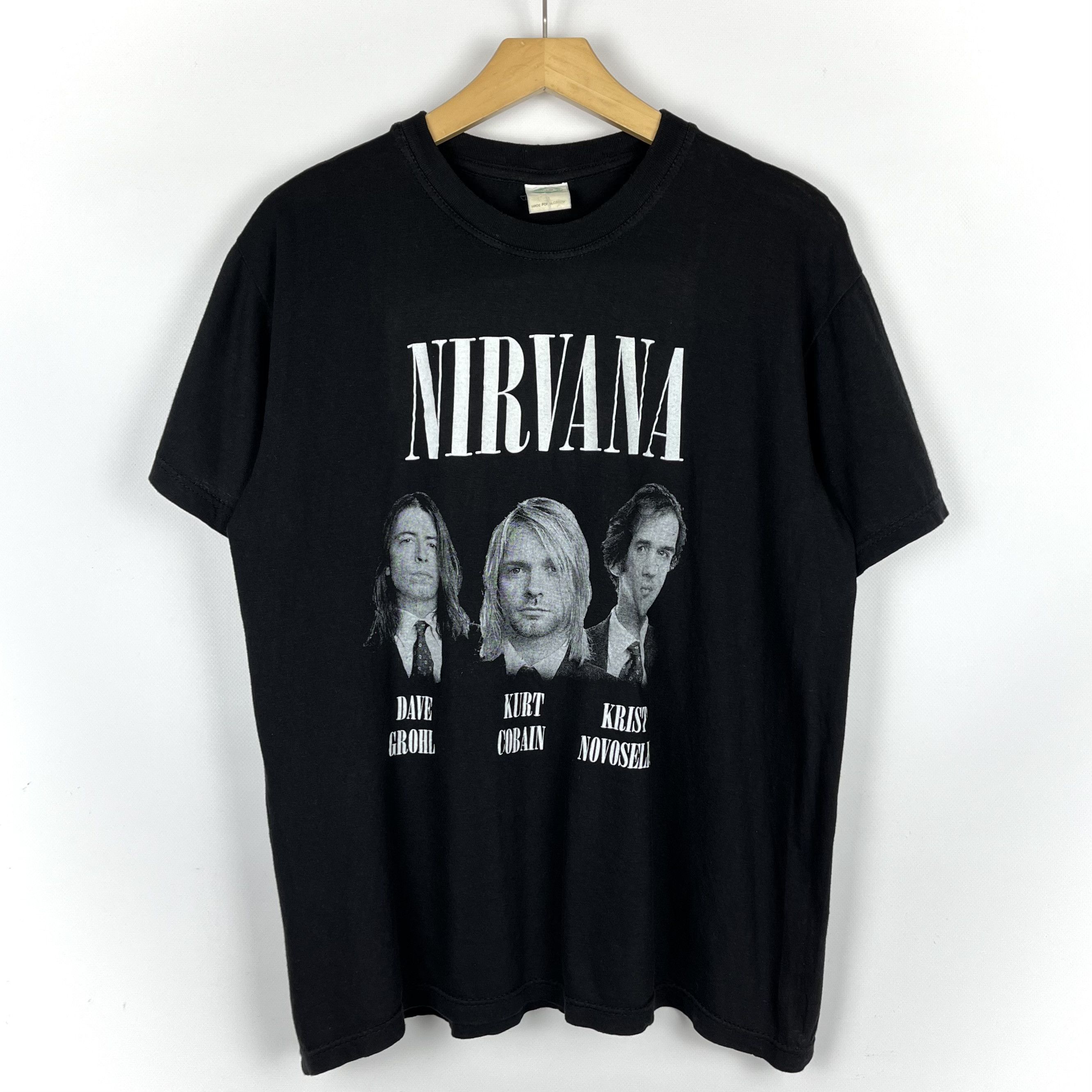 Band Tees Vintage Nirvana Kurt Cobain Rare Rock Band T Shirt 90’s Size US M / EU 48-50 / 2 - 1 Thumbnail