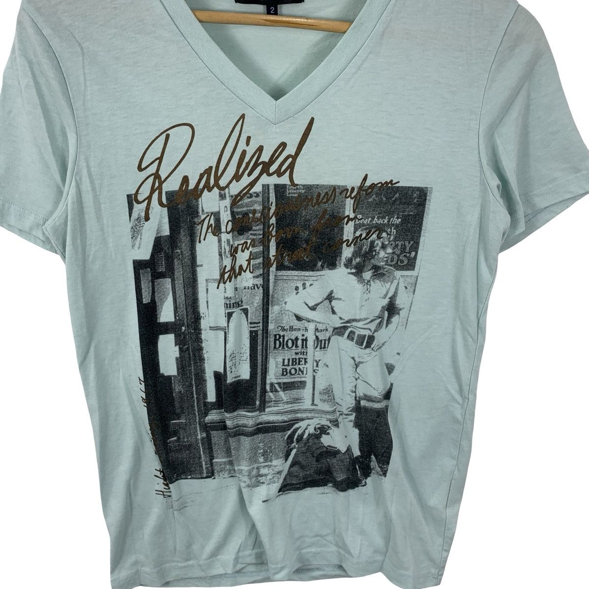 ABAHOUSE ABAHOUSE JAPAN FOTOFOLIO Photography Ads Tee Shirt Top Promo Size S / US 4 / IT 40 - 5 Thumbnail
