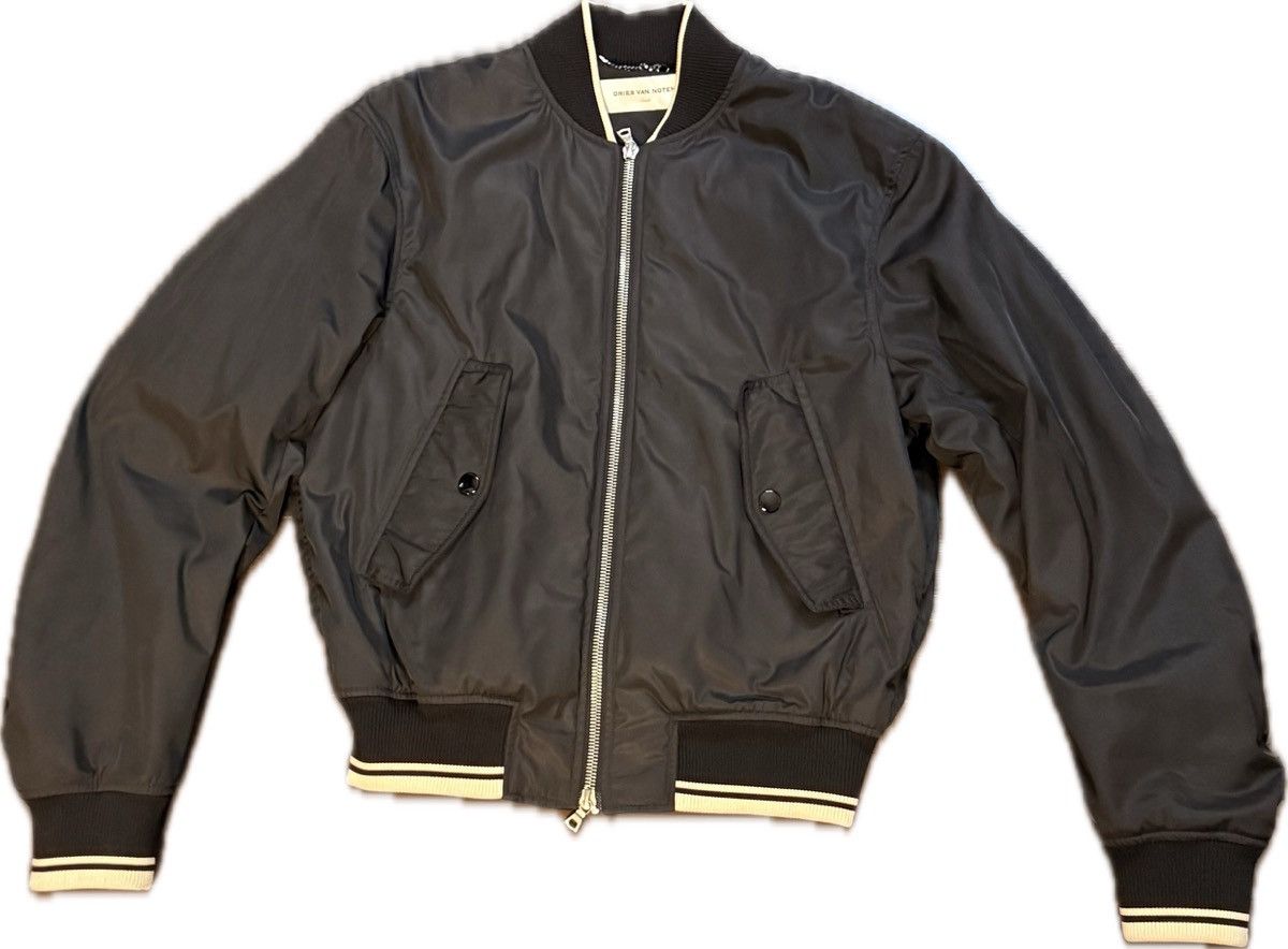 Dries Van Noten Dries Van Noten Zip Bomber Size US S / EU 44-46 / 1 - 2 Thumbnail
