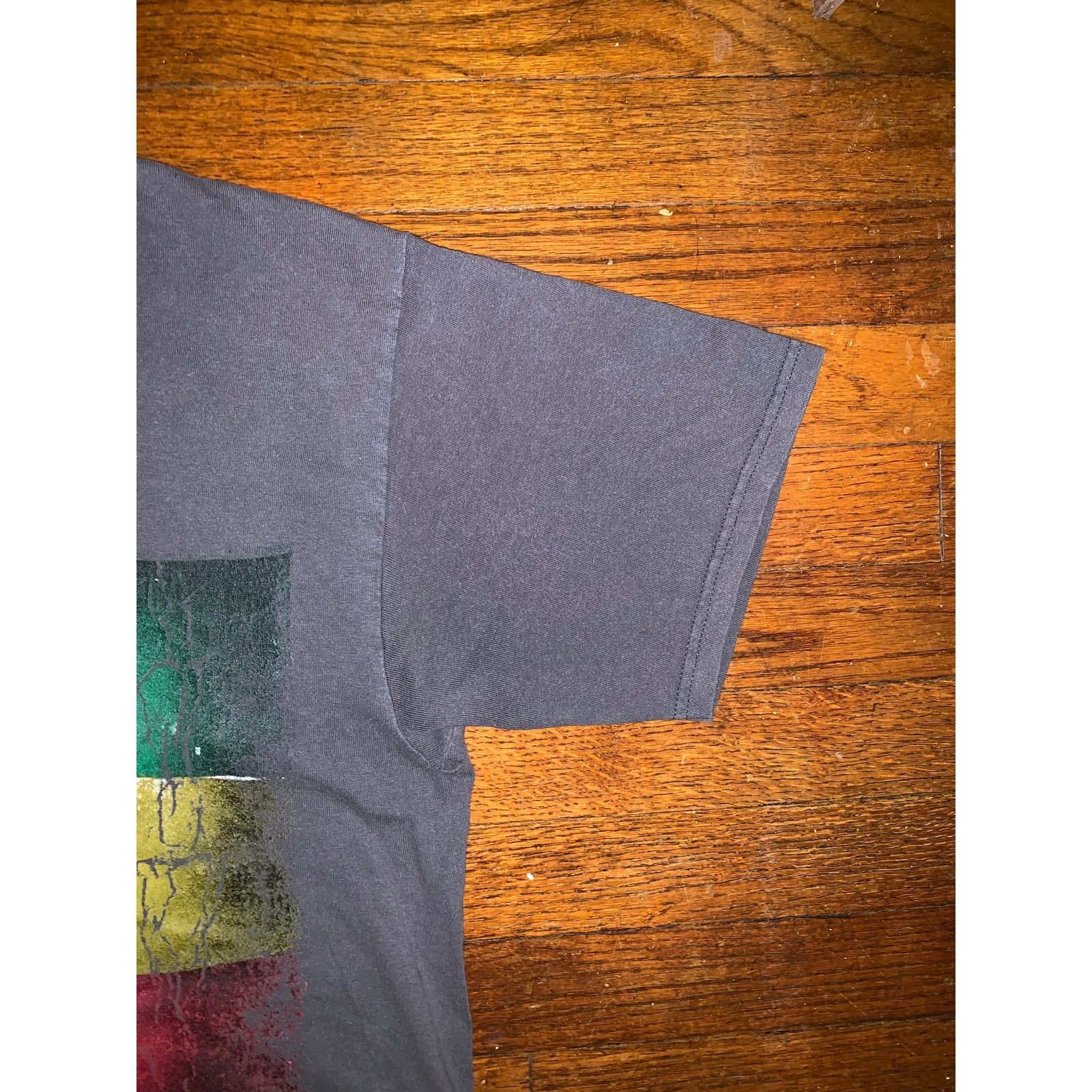 Zion Rootswear Bob Marley Songs of Freedom T-Shirt Mens Large Dark Grey Size US L / EU 52-54 / 3 - 3 Thumbnail