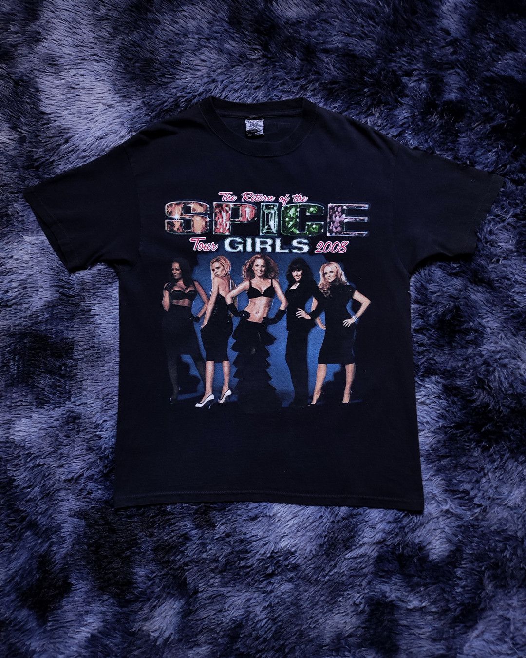 Band Tees 2008 The Return of Spice Girls tour tee 💎 Size US M / EU 48-50 / 2 - 3 Thumbnail