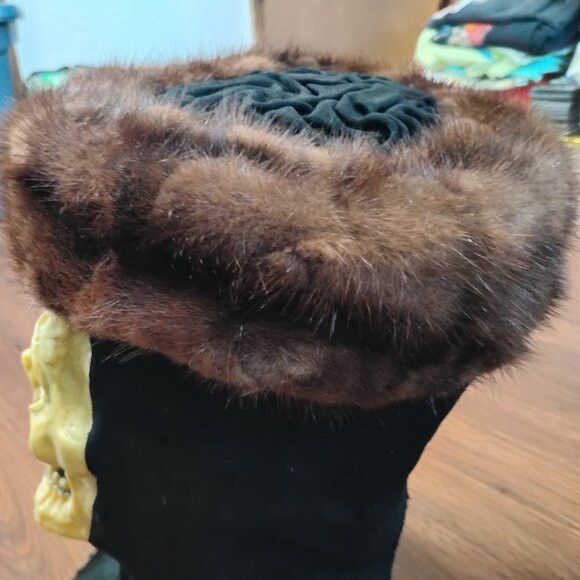 Vintage Hi Ki New Wadley Ushanka Fur Hat Union Made