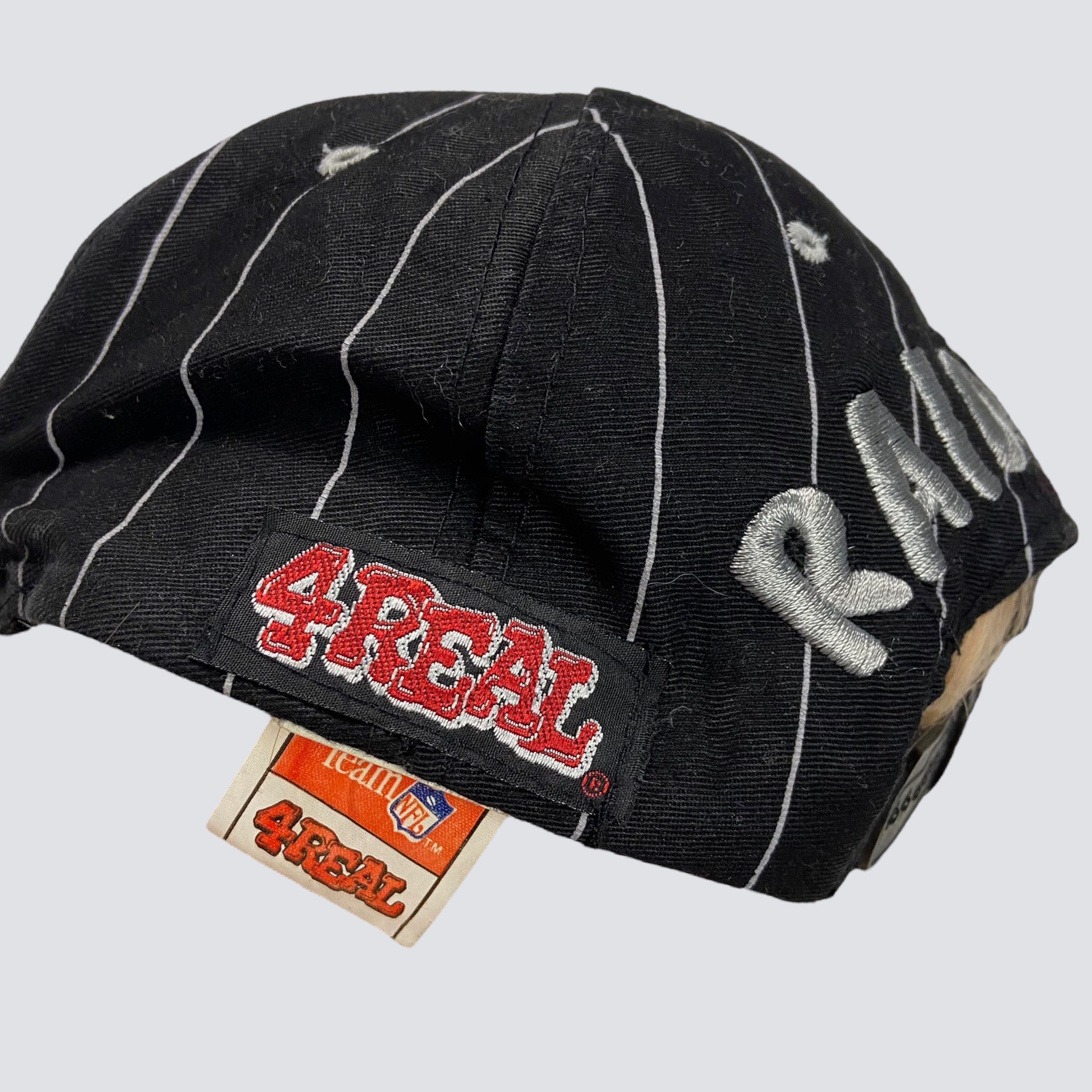 Vintage 1995 OG RAIDERS ARCHIVE 4REAL RARE EMBROIDERED CAP - № 4172 Size ONE SIZE - 9 Thumbnail