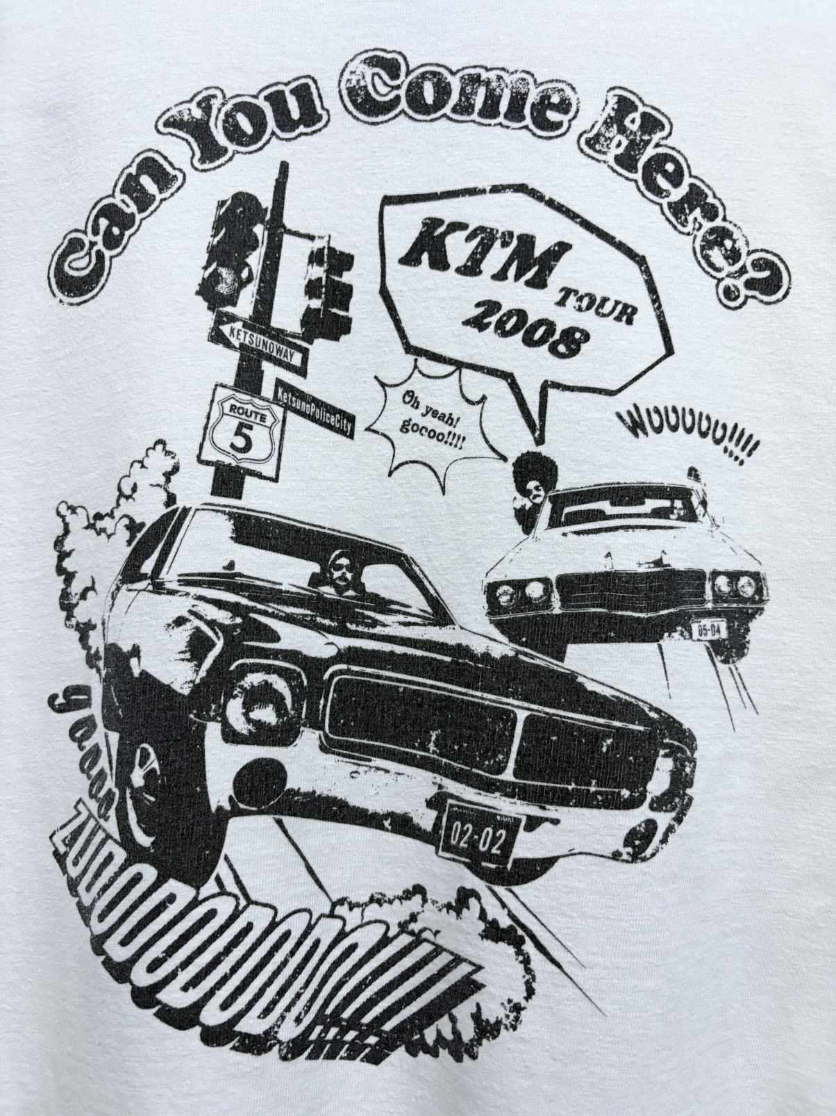 Hysteric Glamour 2000's KTM " No Police City " / Hysteric Glamour T-Shirt Size US S / EU 44-46 / 1 - 6 Thumbnail