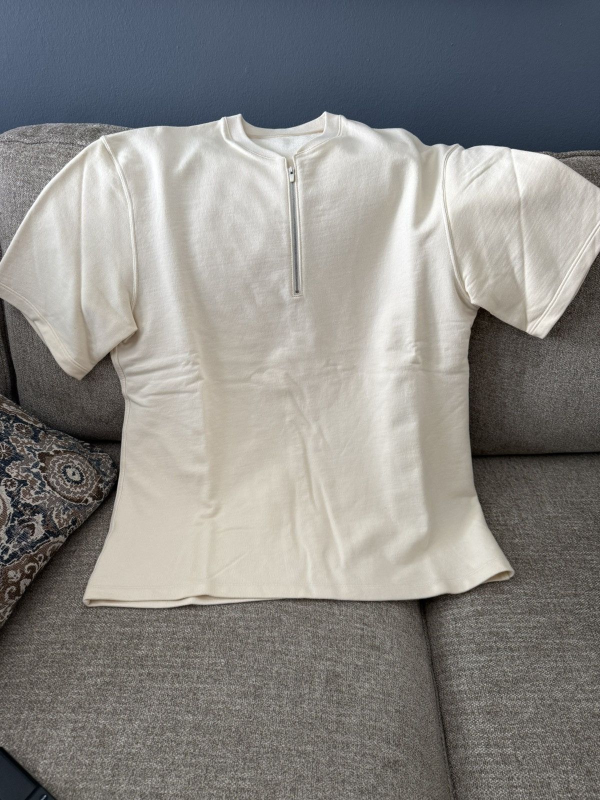 Fear of God Fear of God short sleeve half zip Tee Size US S / EU 44-46 / 1 - 1 Thumbnail