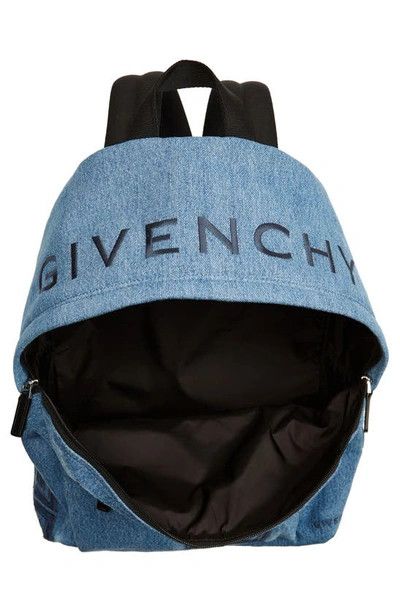 Givenchy o1w1db10724 Size: OS / Essential U Backpack in Blue Size ONE SIZE - 3 Thumbnail