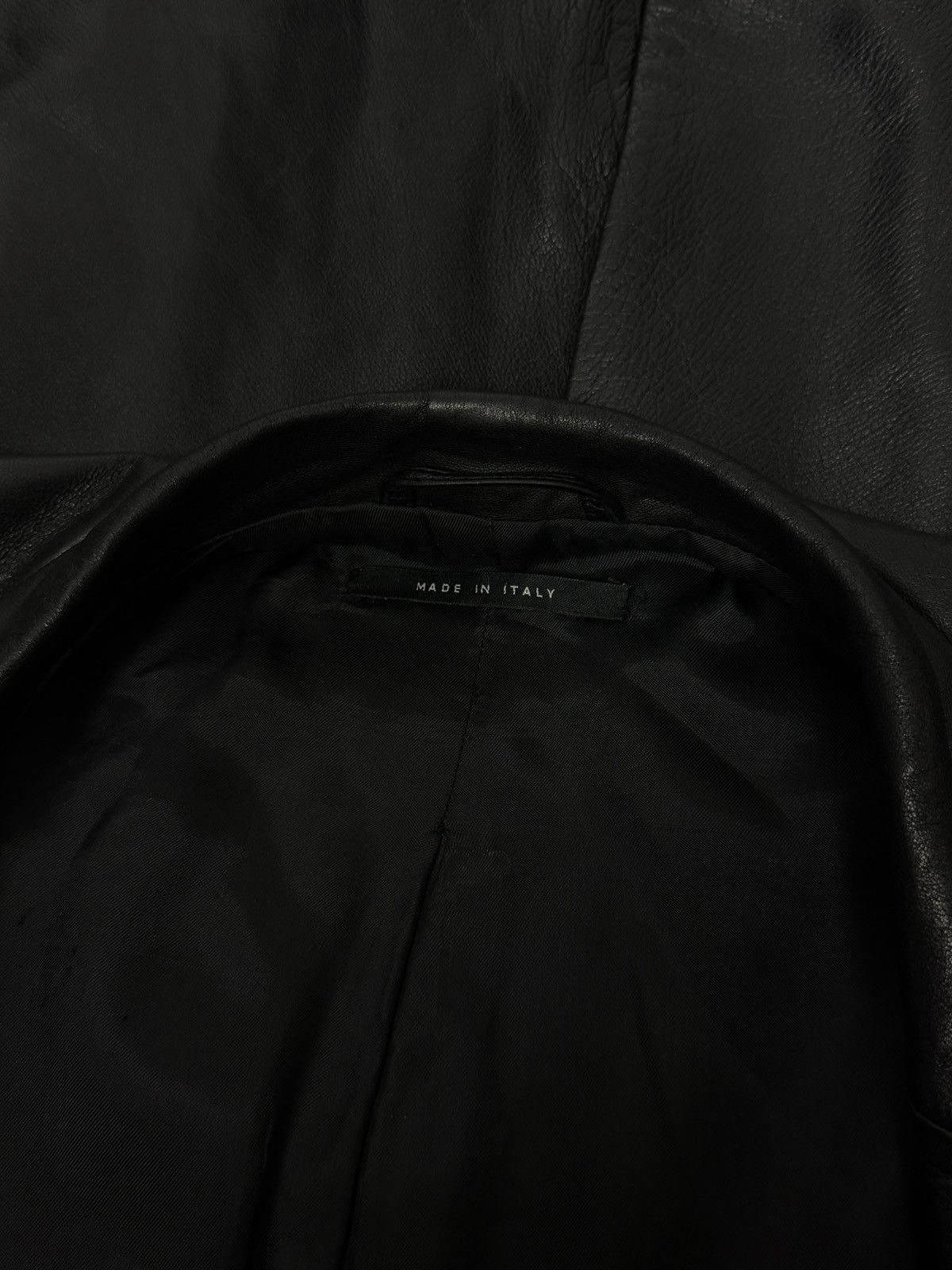 Gucci Gucci By Tom Ford A/W2002 Long Leather Blazer Jacket Size US L / EU 52-54 / 3 - 14 Thumbnail