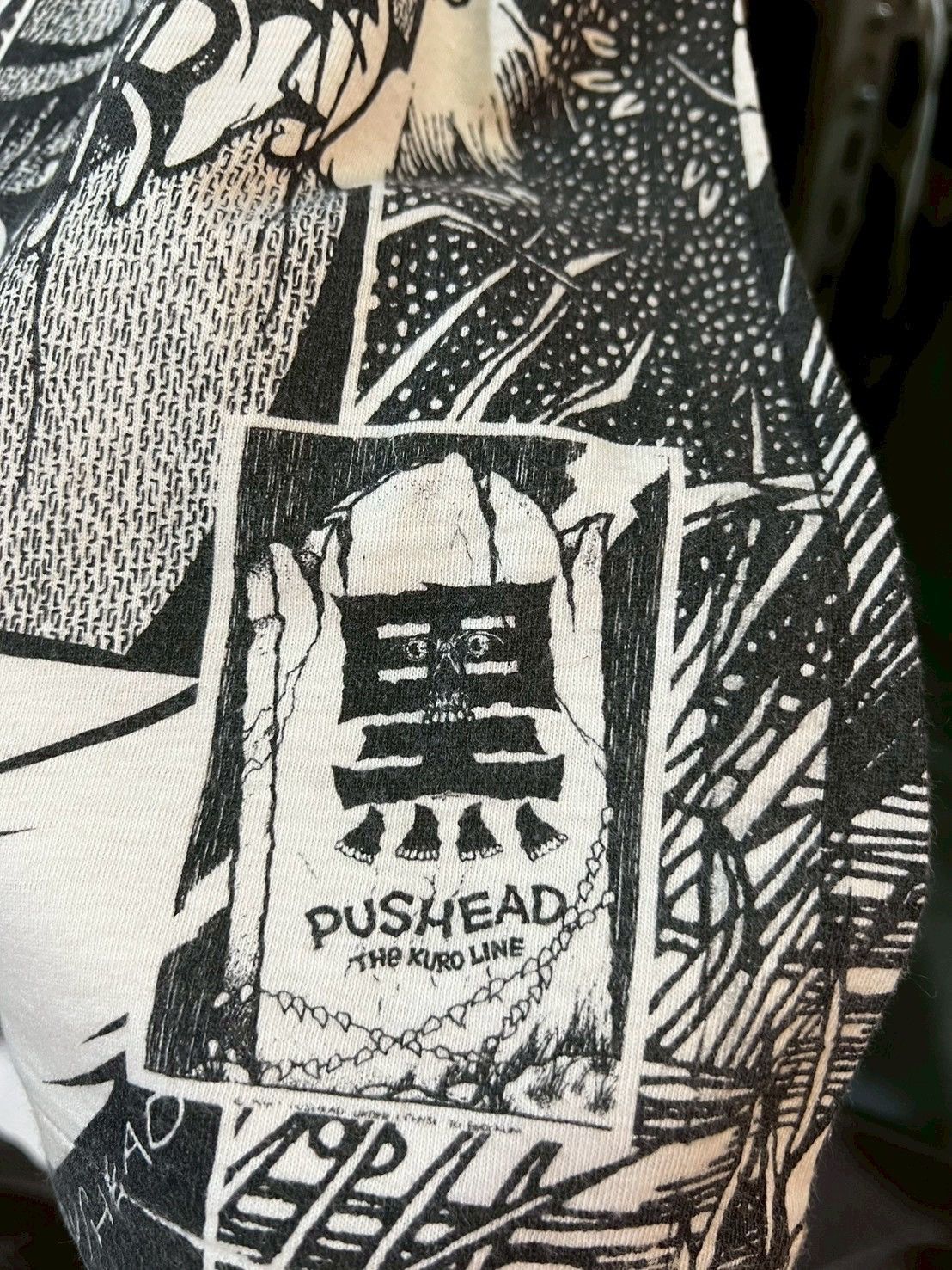 Vintage Vintage Pushead The Kuro line 90’s Size US L / EU 52-54 / 3 - 7 Thumbnail