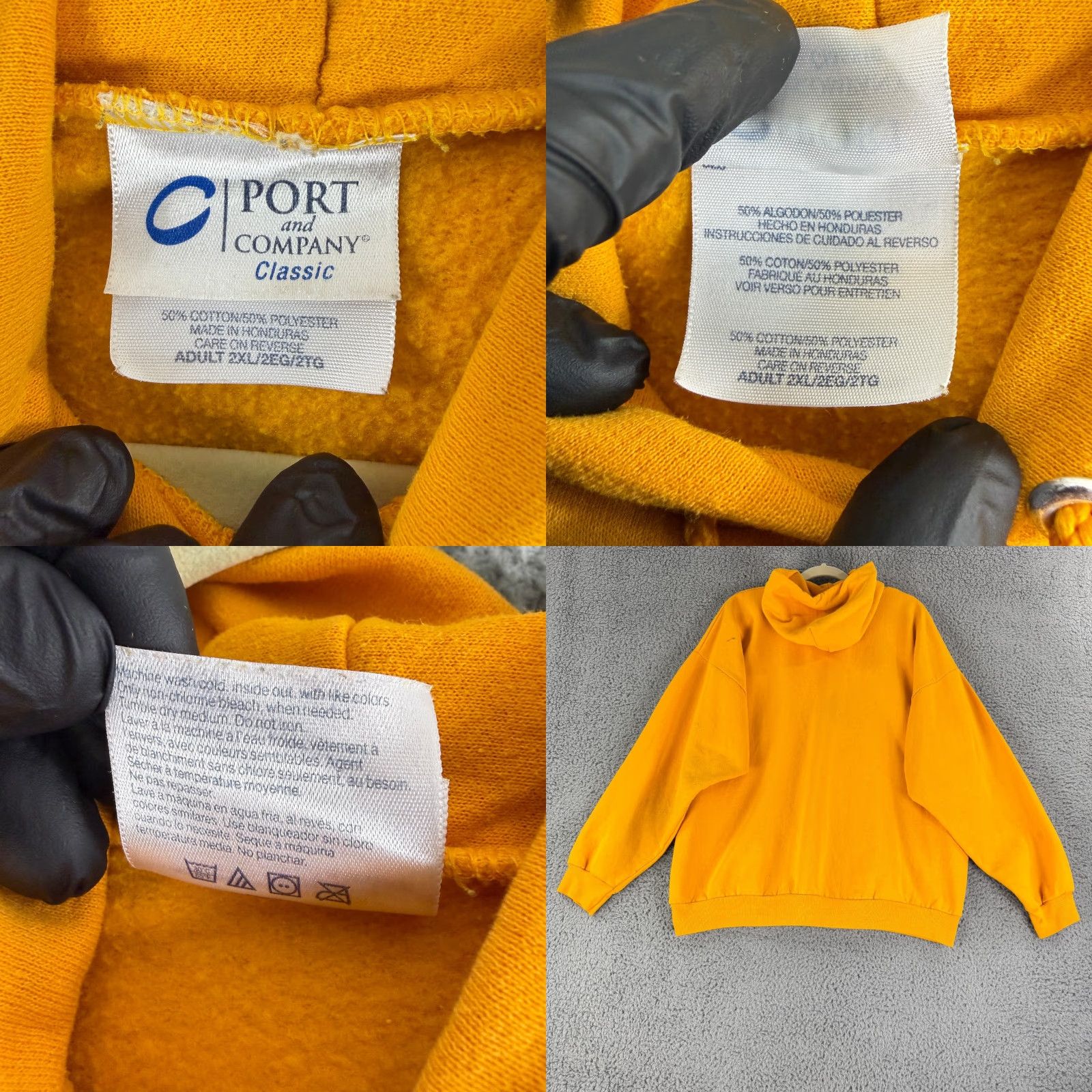 Vintage USC Trojans Hoodie Sweater Unisex 2XL Yellow Graphic Pullover Long Sleeve Crew Neck College 90s Mens Womens Size US XXL / EU 58 / 5 - 9 Thumbnail