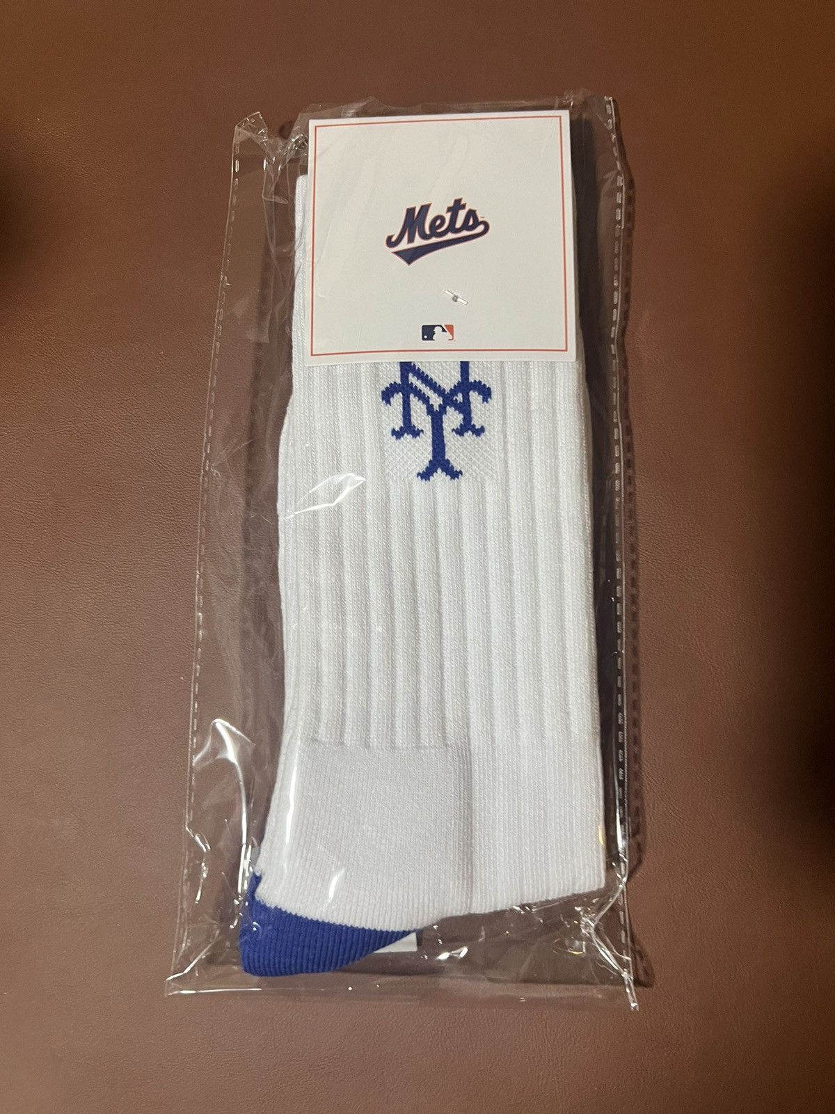 Aime Leon Dore Aime Leon Dore ALD / New York Mets Crew Sock White SS24 Size ONE SIZE - 1 Thumbnail