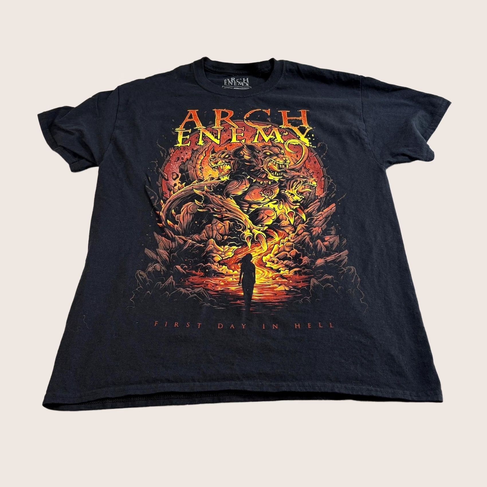 Band Tees × Vintage Vintage Arch Enemy Dead Eyes See No Future