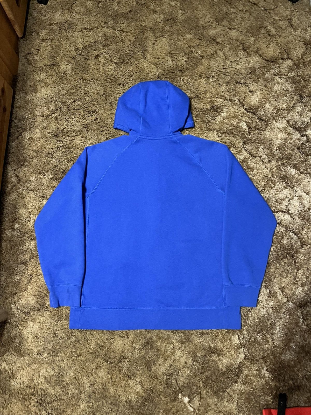 Nike Nike Small Check Full Zip Up Hoodie Blue Large Size US L / EU 52-54 / 3 - 5 Thumbnail