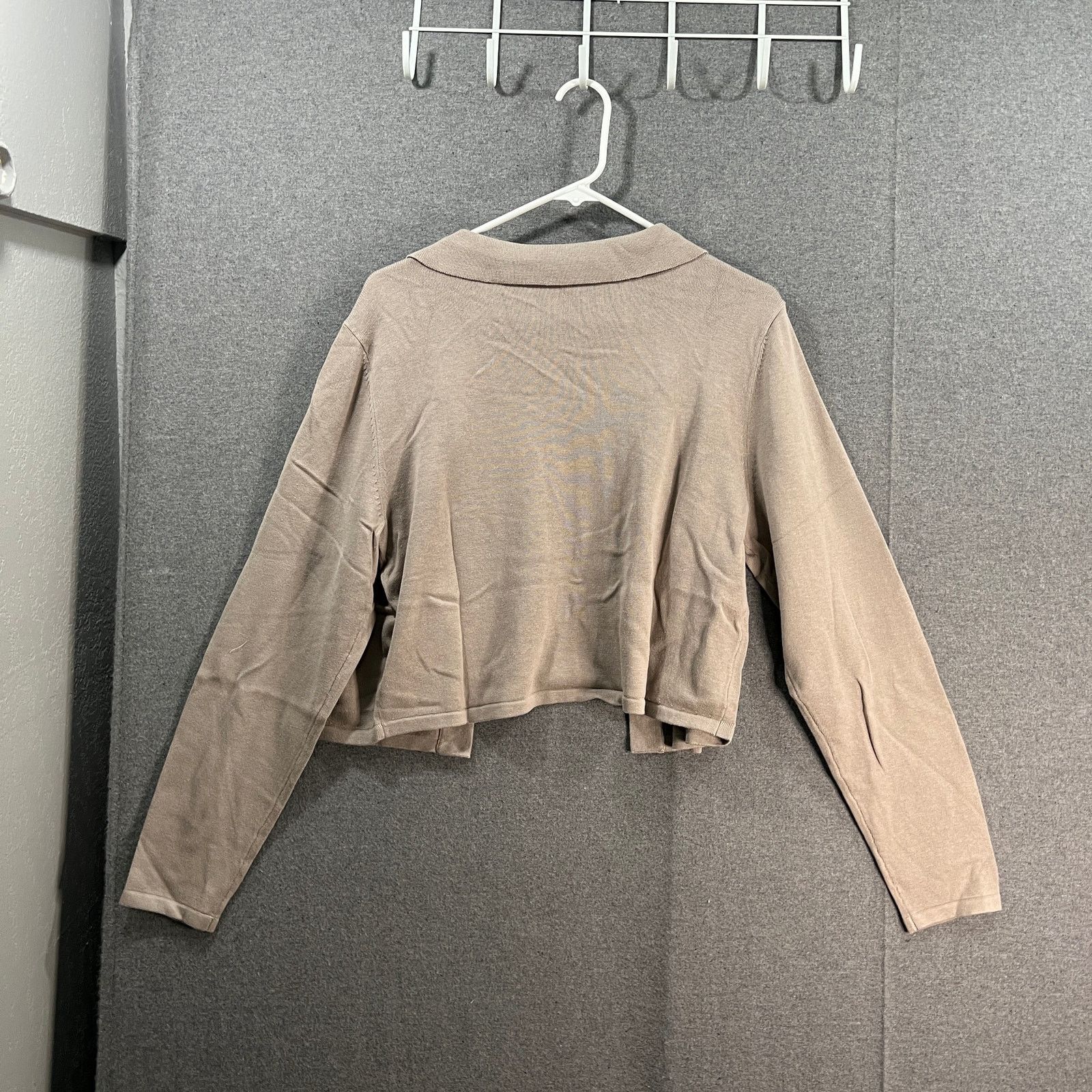 Isaac Mizrahi Isaac Mizrahi Live! Collared Sweater Cardigan Cardiga Size L / US 10 / IT 46 - 2 Thumbnail