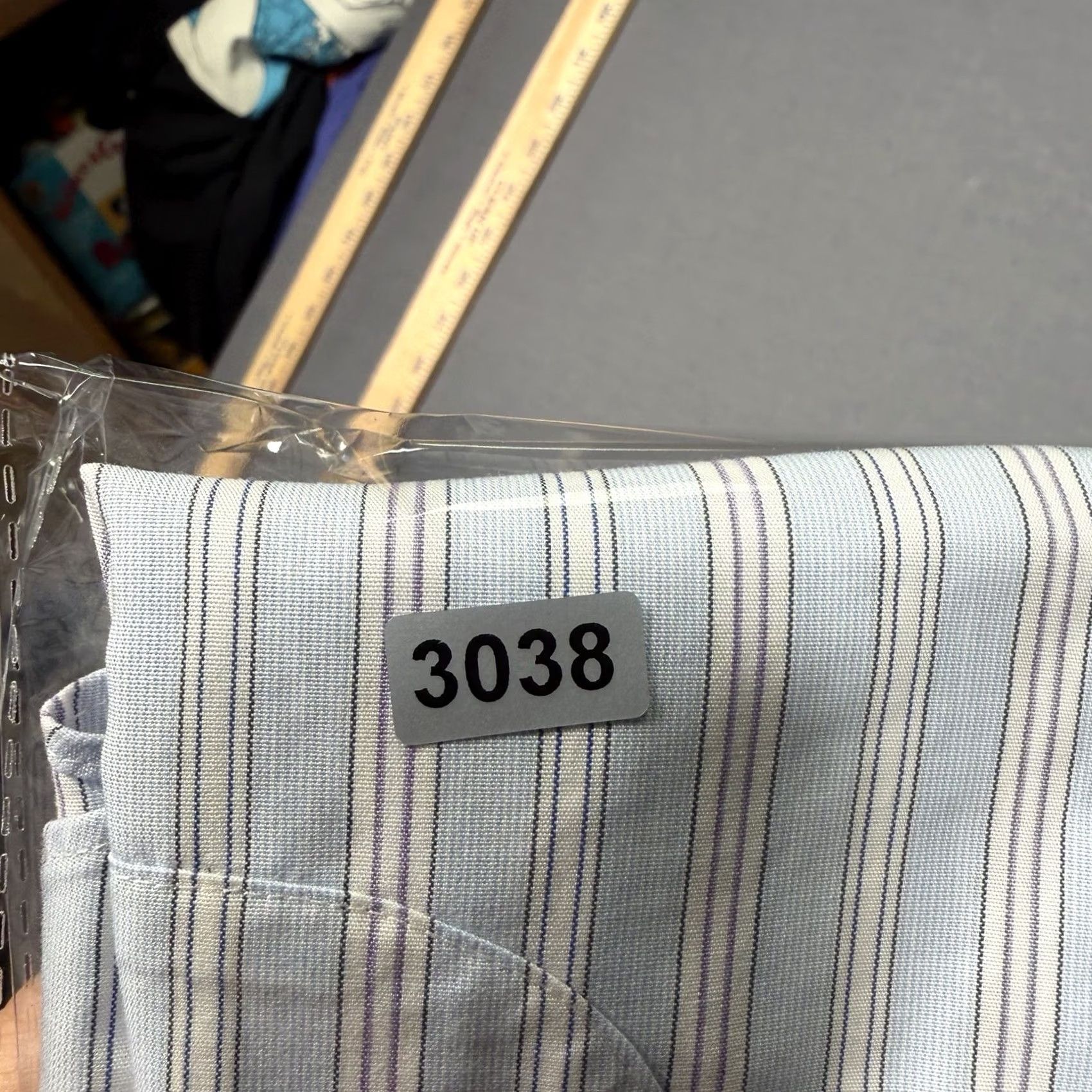 Brooks Brothers Brooks Brothers Shirt Mens Light Blue Regent Striped Supima Non Iron 15.5 / 33 Size US L / EU 52-54 / 3 - 5 Thumbnail