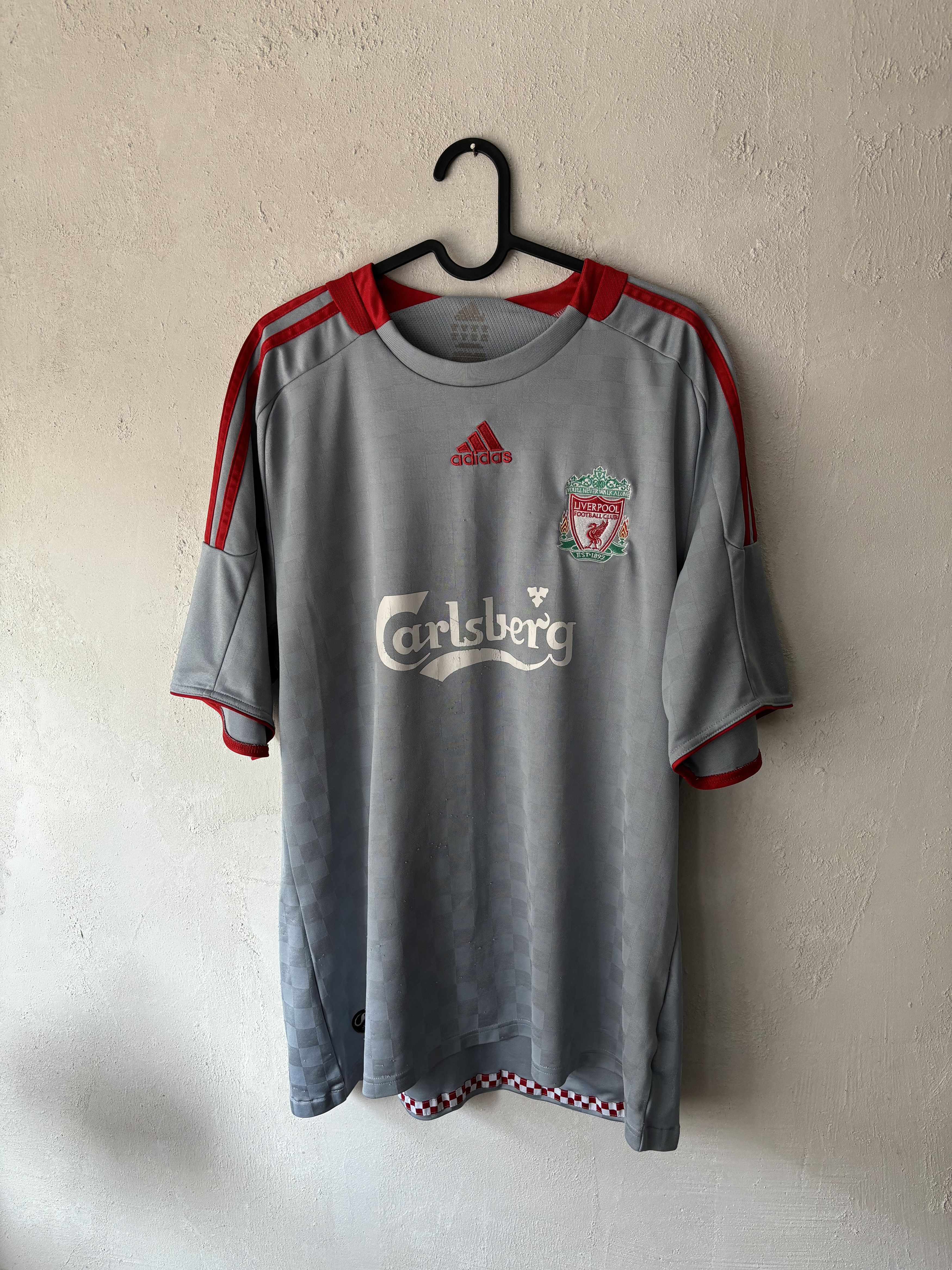 Adidas Liverpool Soccer Jersey 08/09 Away Kit Size US L / EU 52-54 / 3 - 1 Thumbnail