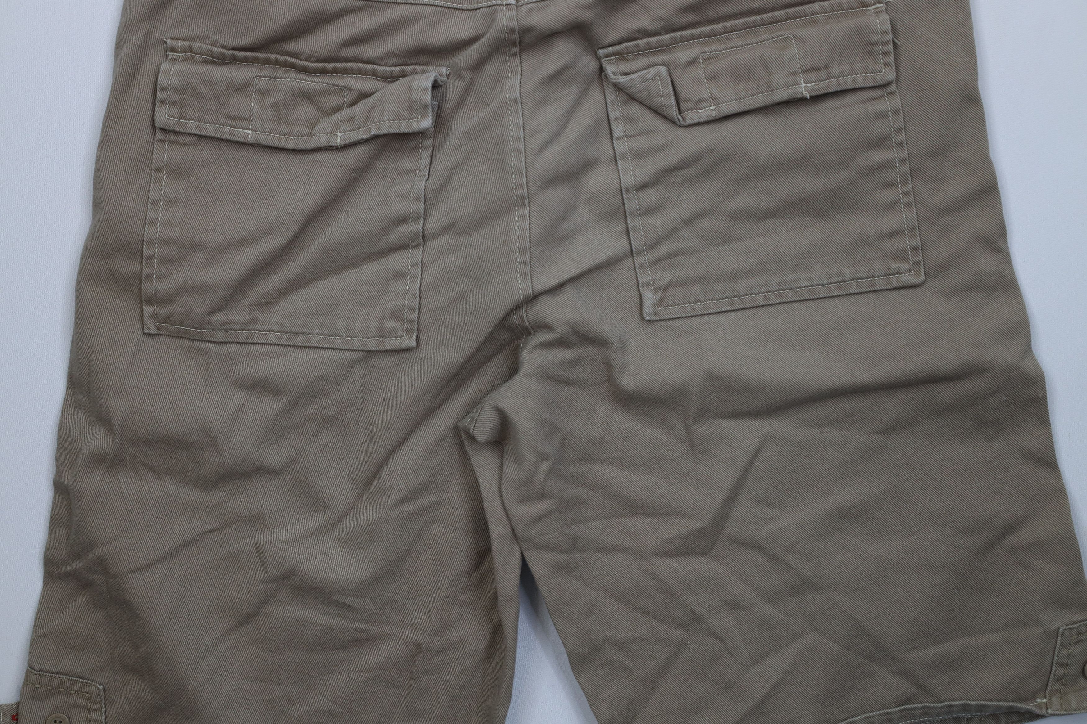 Ecko Unltd. Vintage 90s Y2K Ecko Hip Hop Military Style Shorts Beige Size US 34 / EU 50 - 12 Thumbnail