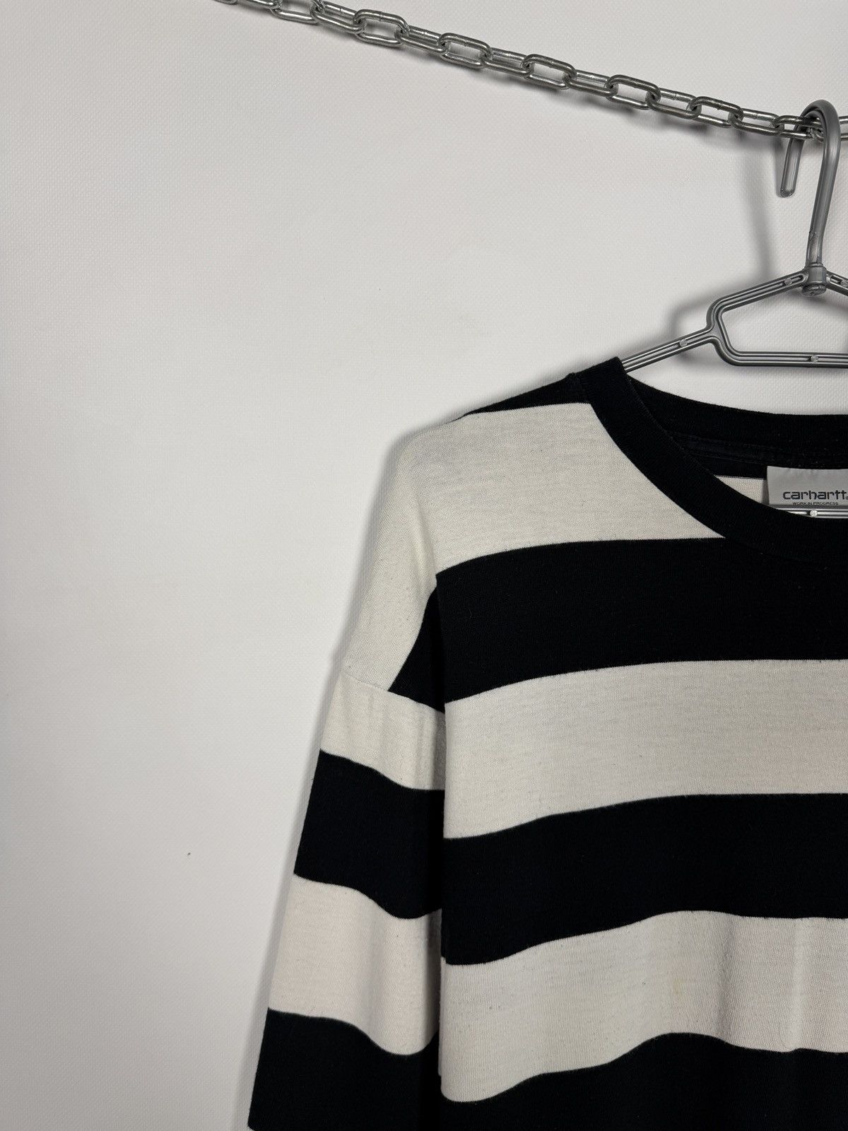 Carhartt Carhartt Long Sleeve Roslyn Striped Pullover Vintage Size L Size US L / EU 52-54 / 3 - 3 Thumbnail