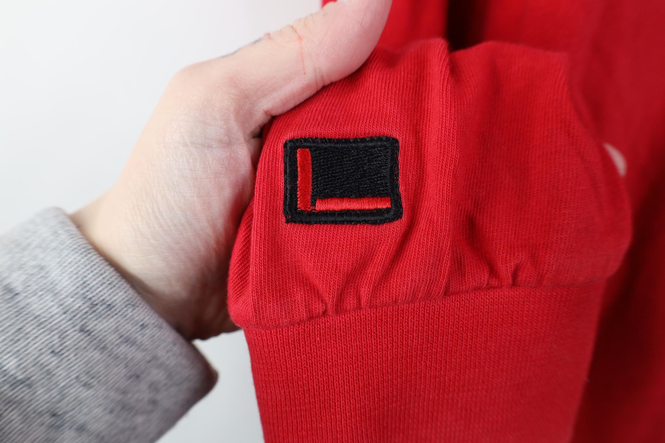 Fubu Vintage 90s Y2K FUBU Fit Long Sleeve T-Shirt Red Cotton Size US XXL / EU 58 / 5 - 8 Thumbnail
