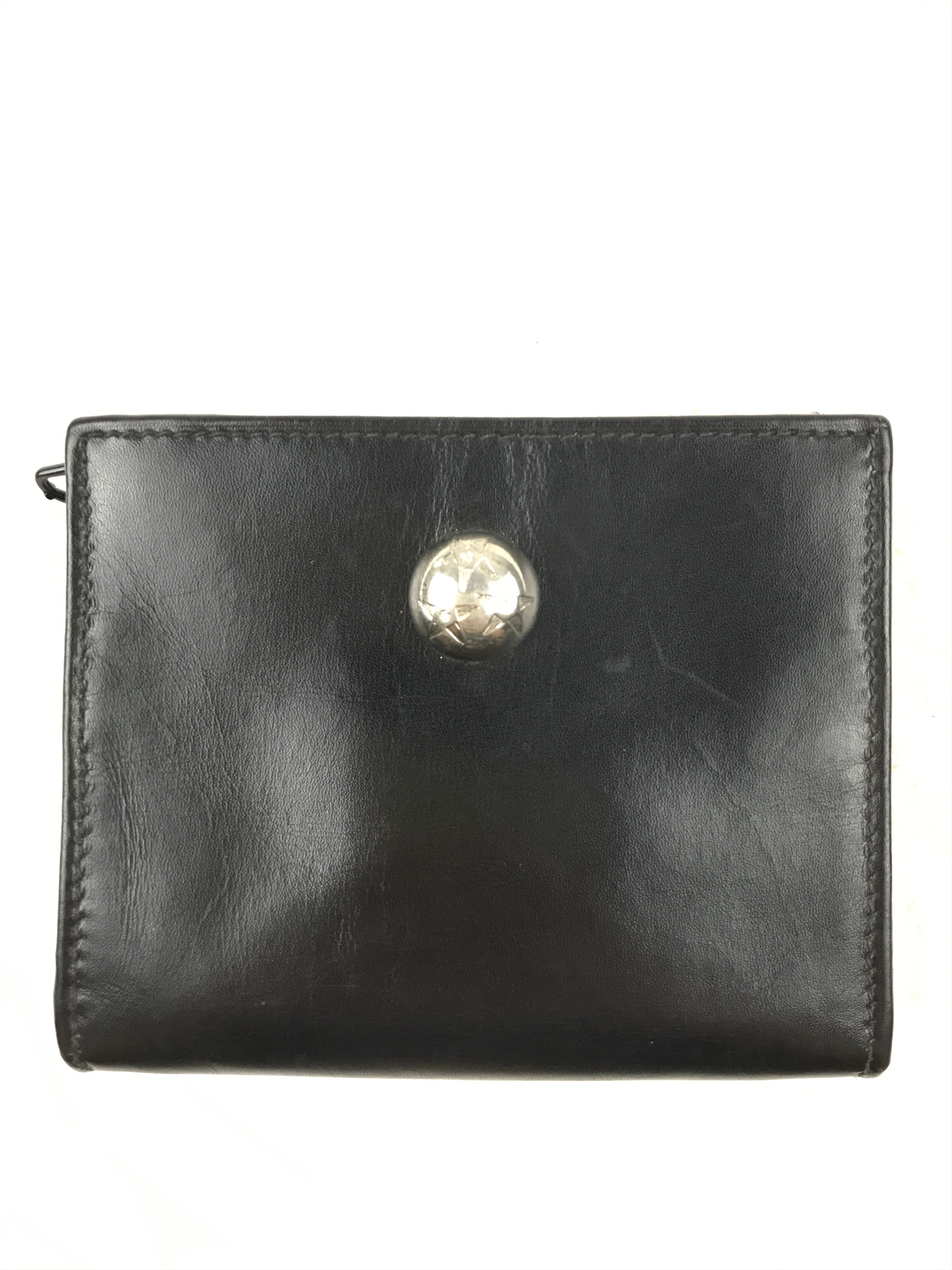 美品‼️CELINE ♡ Vintage ♡ mini Wallet Vintage CELINE PARIS Monogram Calf Hair Leather Wallet Coin