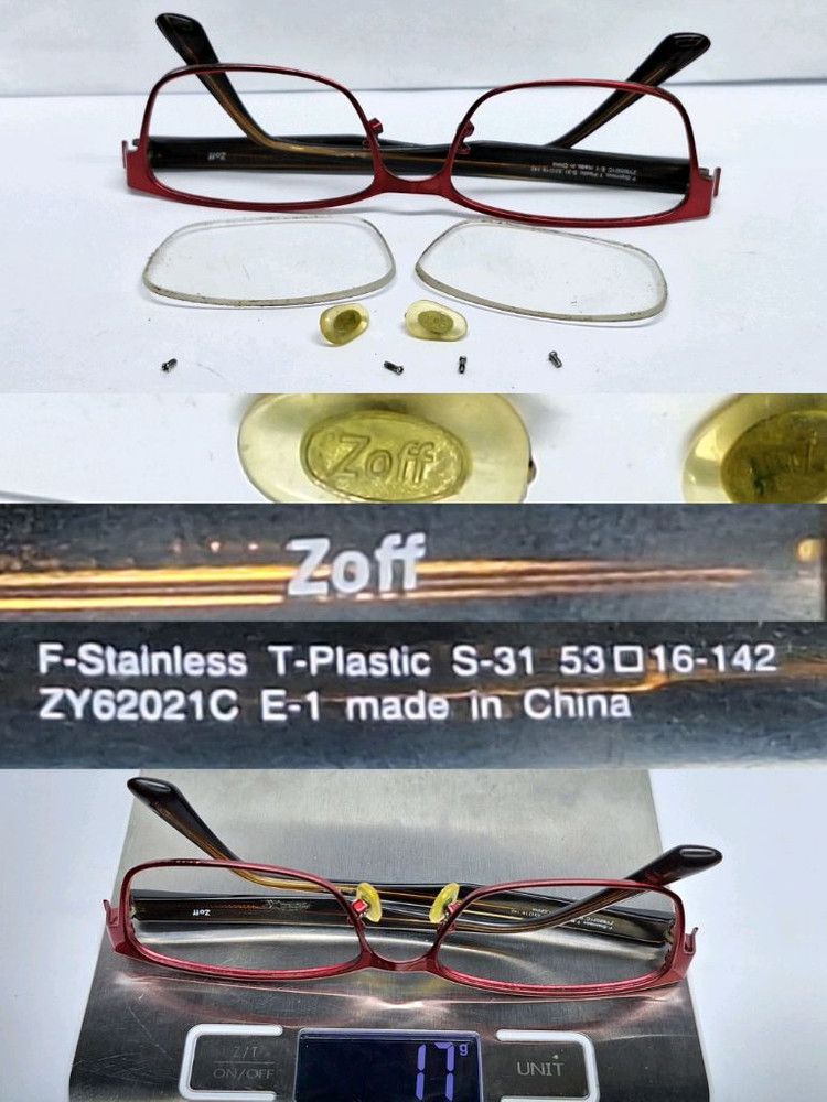 Other Zoff ZY62021C Hybrid Stainless Steel & T-Plastic Metallic Size ONE SIZE - 9 Thumbnail