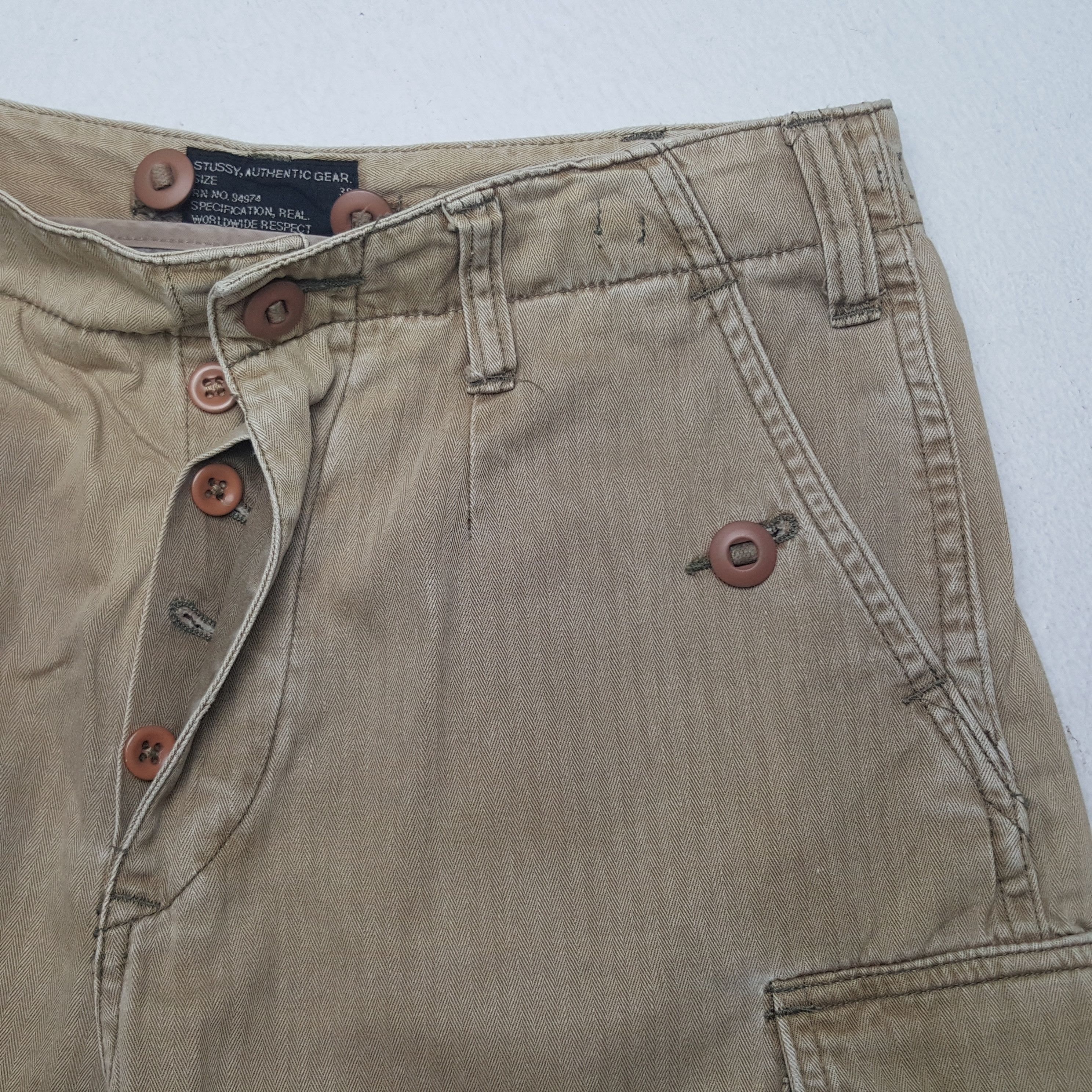 Stussy Vintage Stussy American Streetwear Cargo Short Pants Size US 30 / EU 46 - 5 Thumbnail
