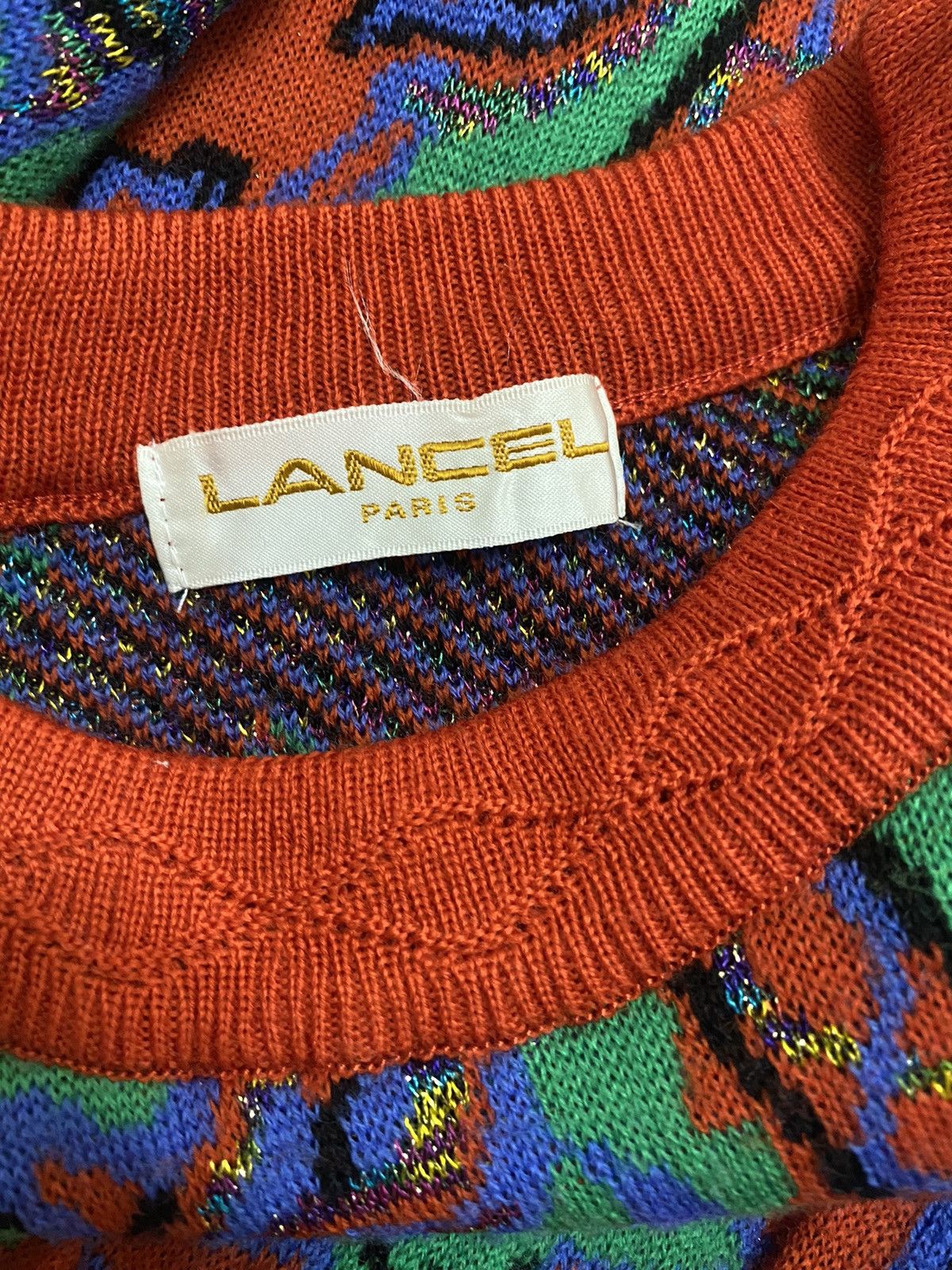 Lancel Rare❗️❗️Vintage Lancel Knit Size US M / EU 48-50 / 2 - 8 Thumbnail