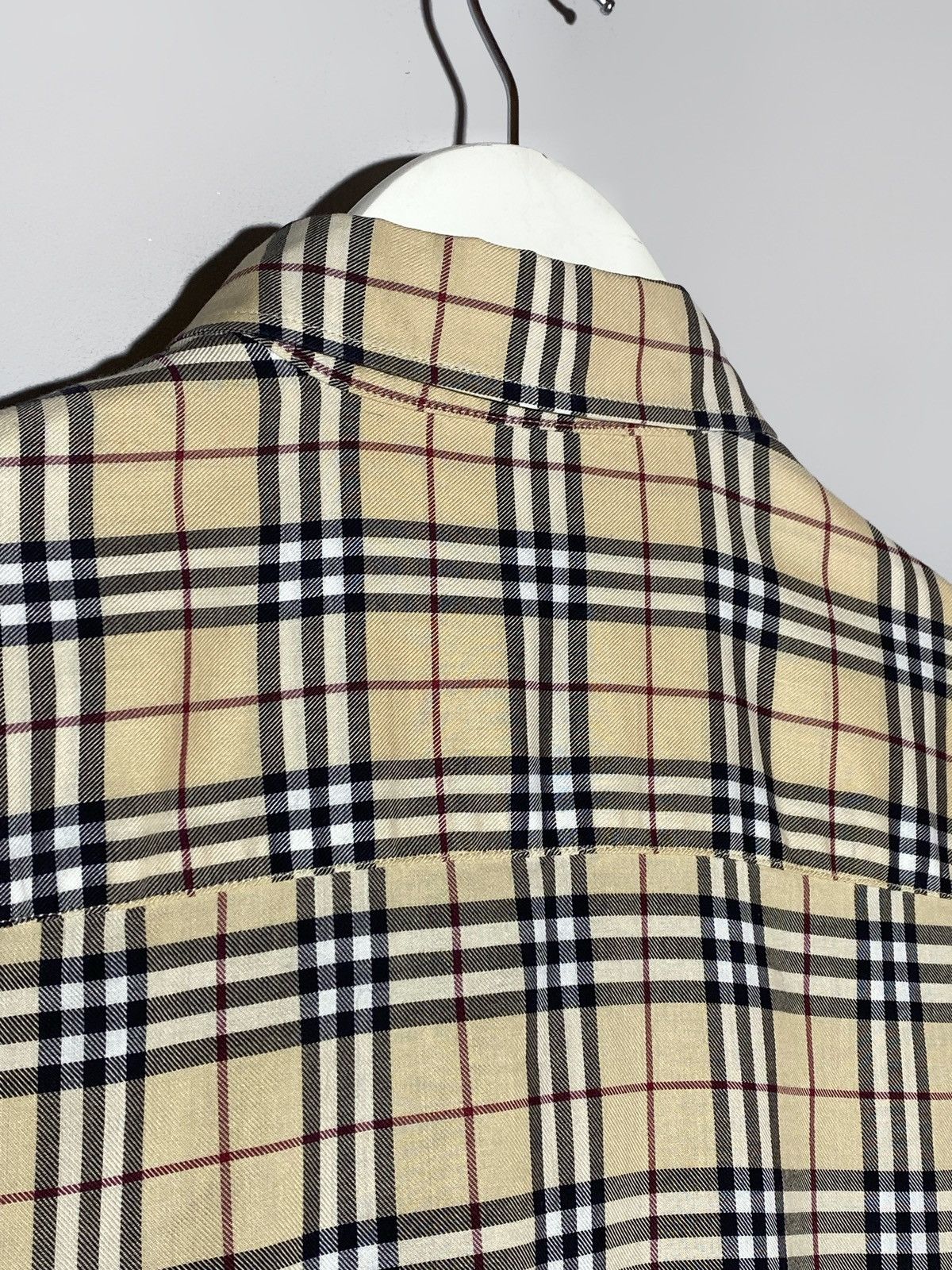 Burberry Vintage Burberry London Nova Check All Over Print Rare Shirt Size M / US 6-8 / IT 42-44 - 10 Thumbnail