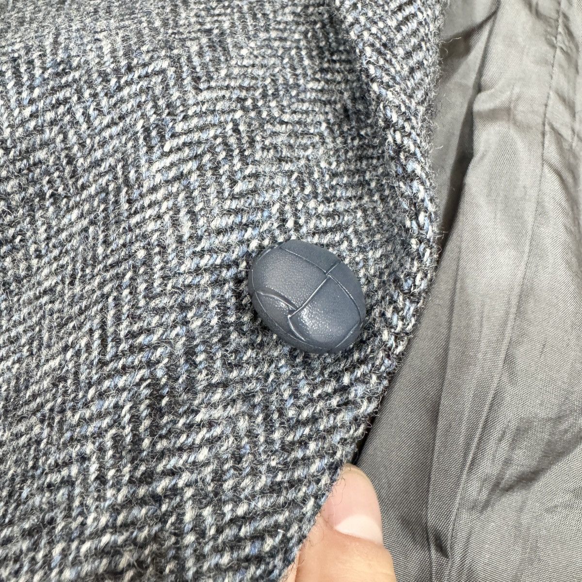 Designer × Vintage Vintage Dunn&Co Pure New Wool Tweed Blazer 50 size M Size 40R - 16 Thumbnail