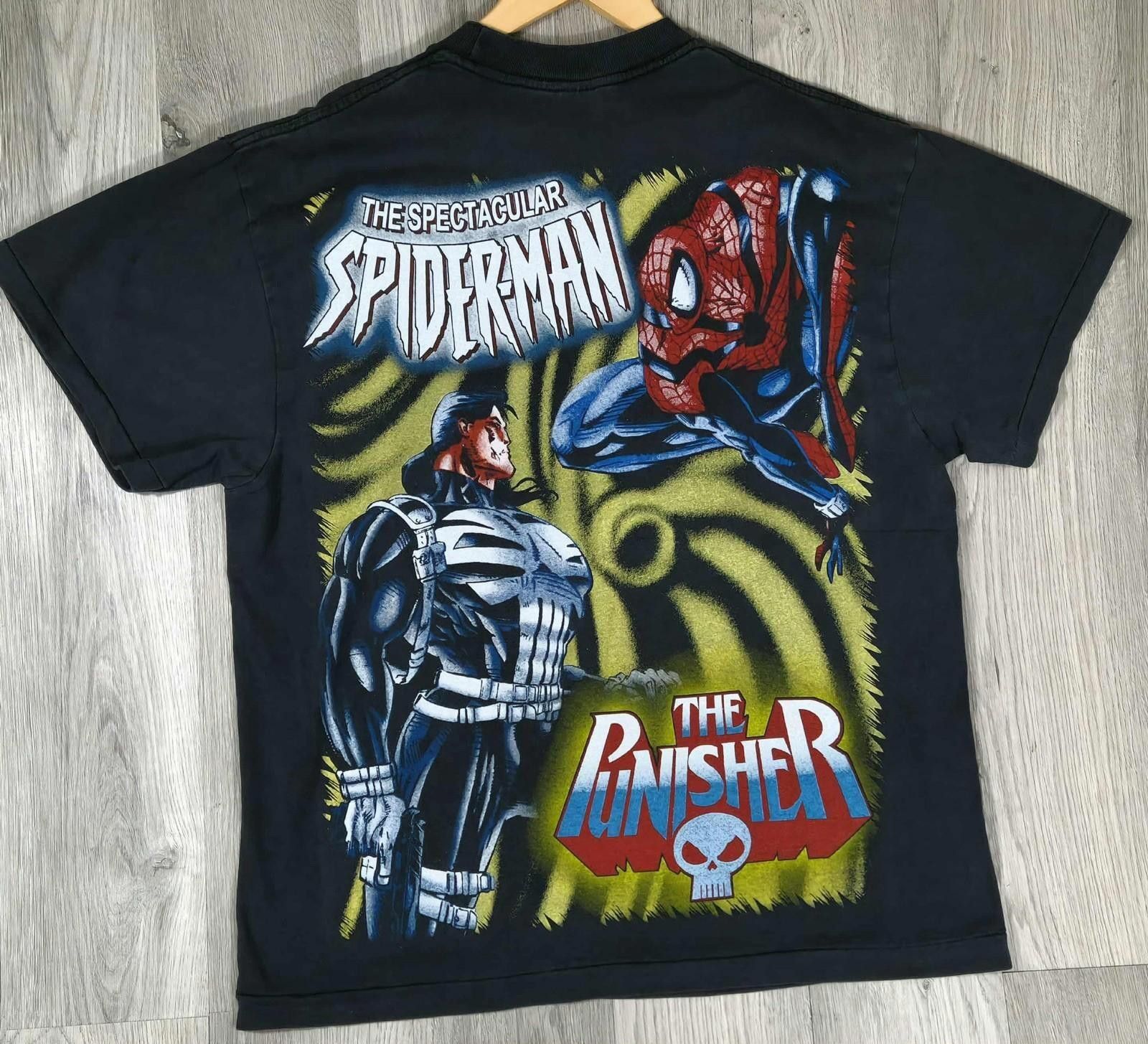 Marvel Comics Spider-Man VS The Punisher Vintage Style Modern Boot AOP XL Size US XL / EU 56 / 4 - 4 Thumbnail