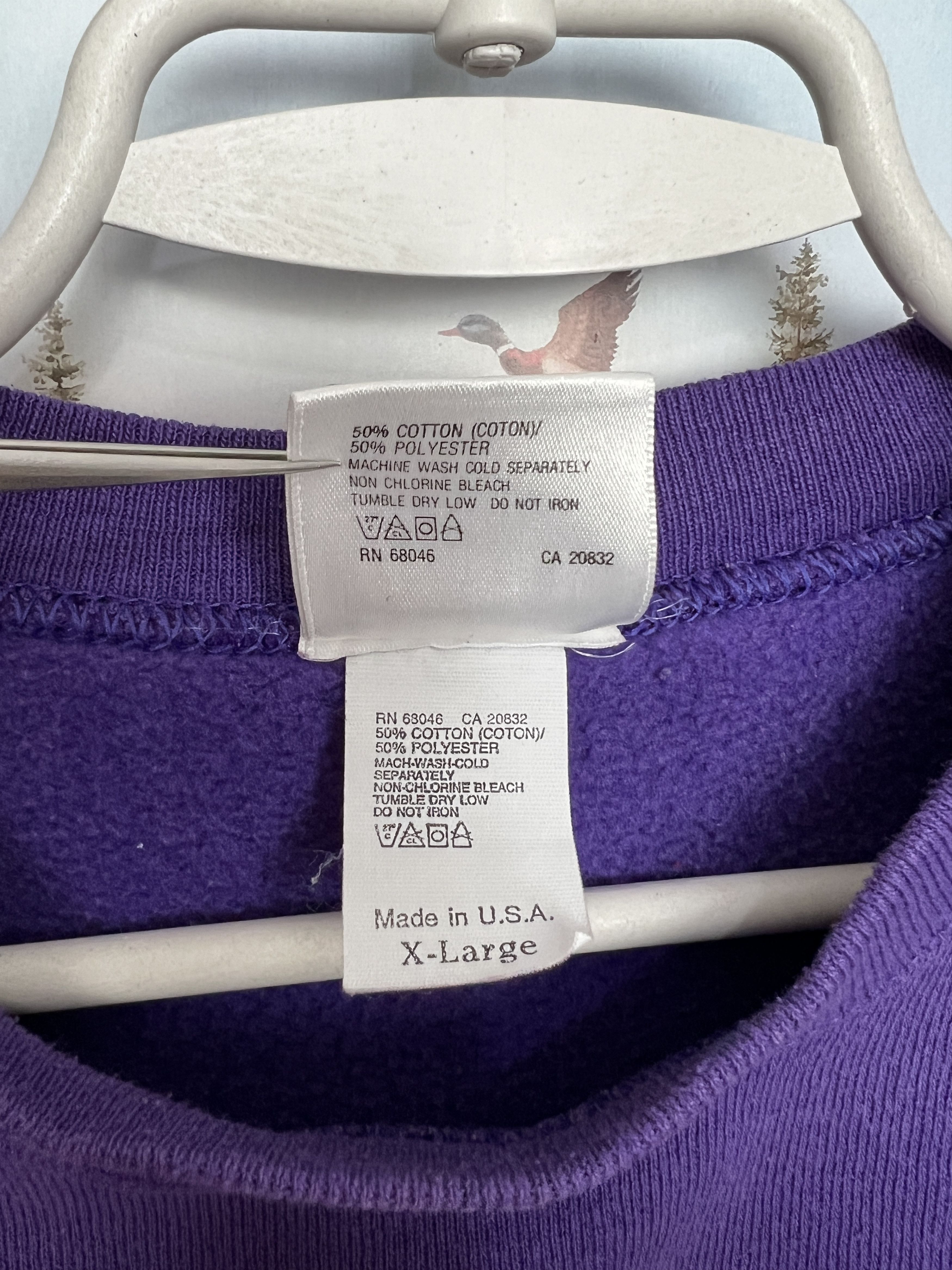 Tultex Vintage Minnesota Vikings NFL Rare Crewneck Sweatshirt Rare Size US XL / EU 56 / 4 - 7 Thumbnail