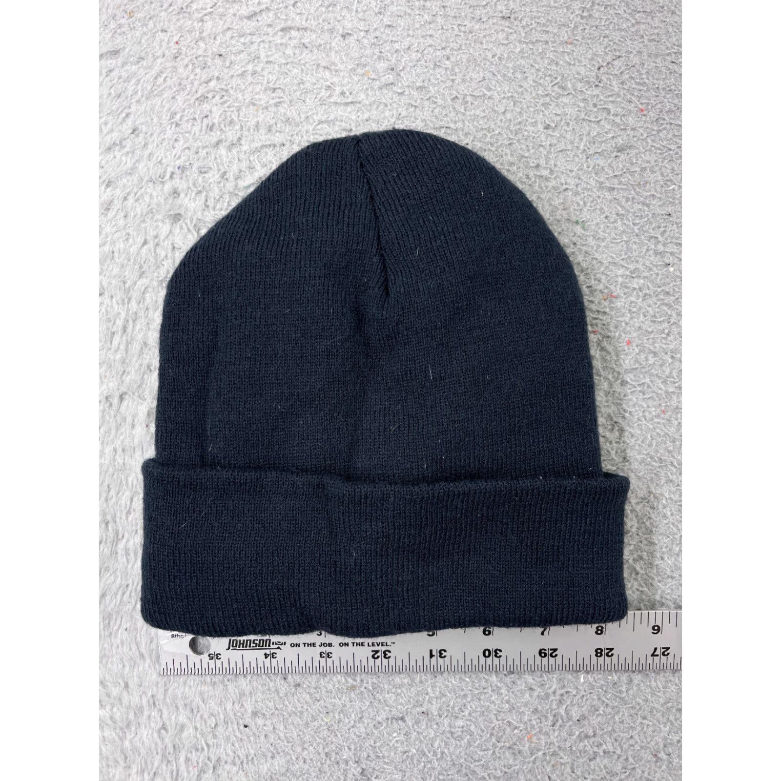 Port & Company Port & Company Beanie Adult One Size Blue Knit Acrylic Lined Hat Mens Casual Winter 3 Minute Express Car Wash Logo Cars Shop Size ONE SIZE - 3 Thumbnail